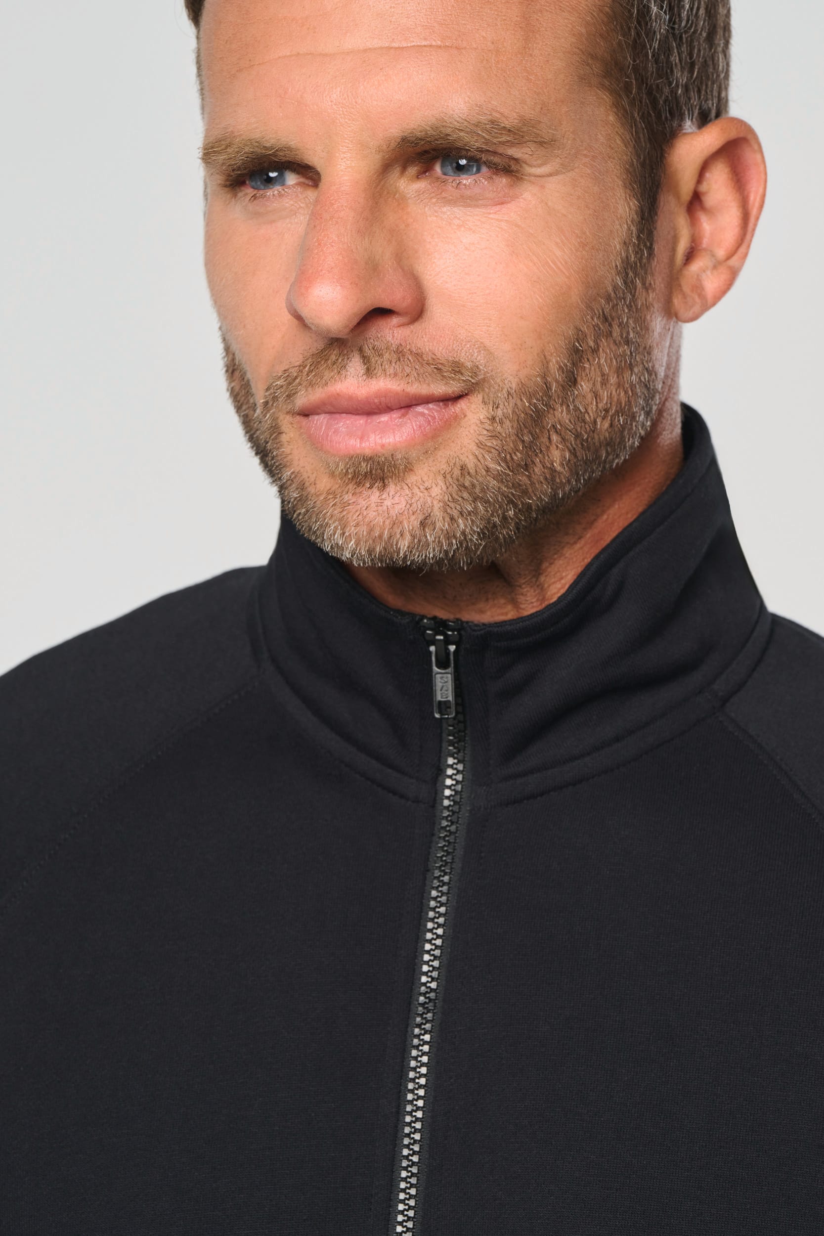 Veste molleton coton manches raglan unisexe - Image 4