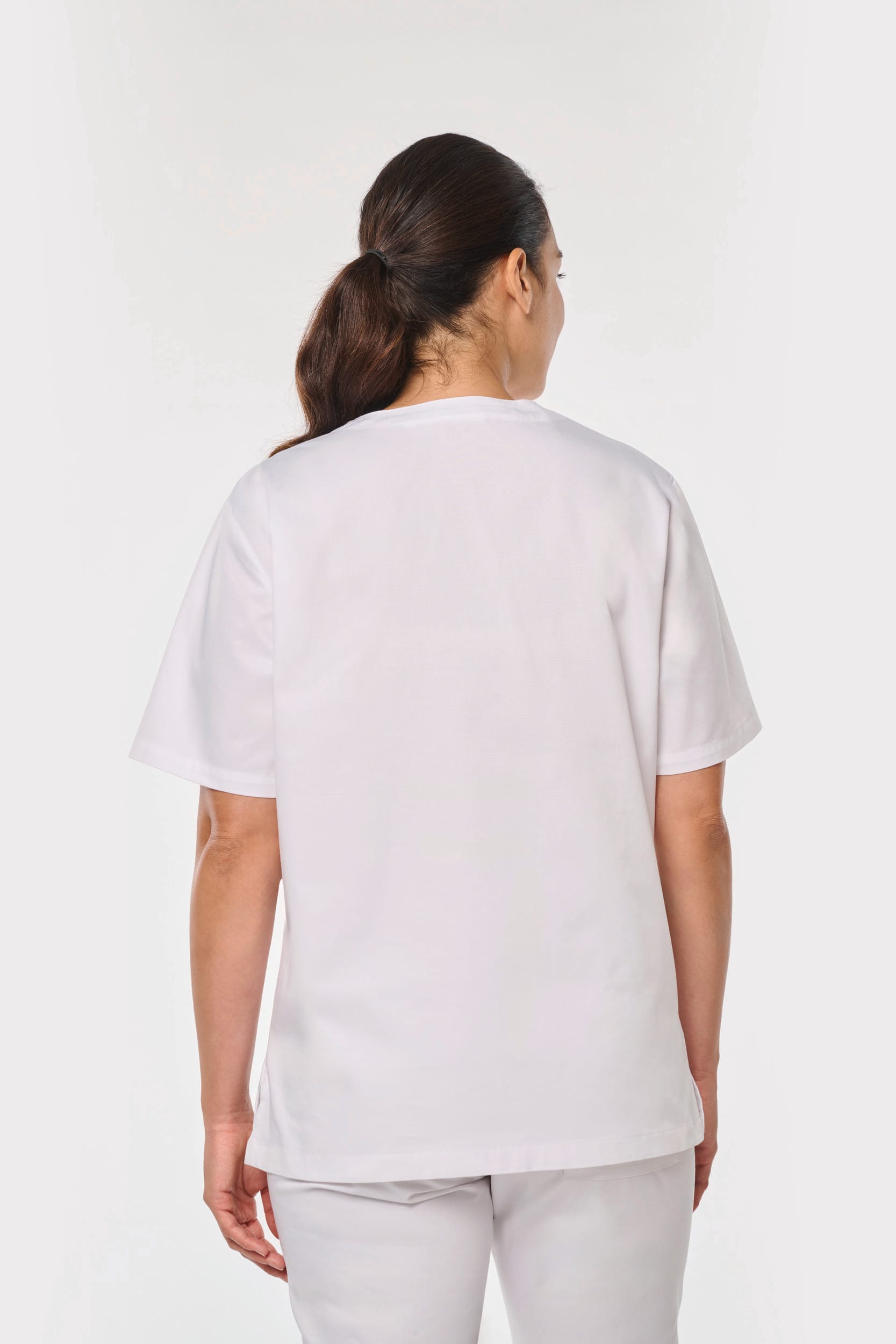 Tunique coton manches courtes unisexe