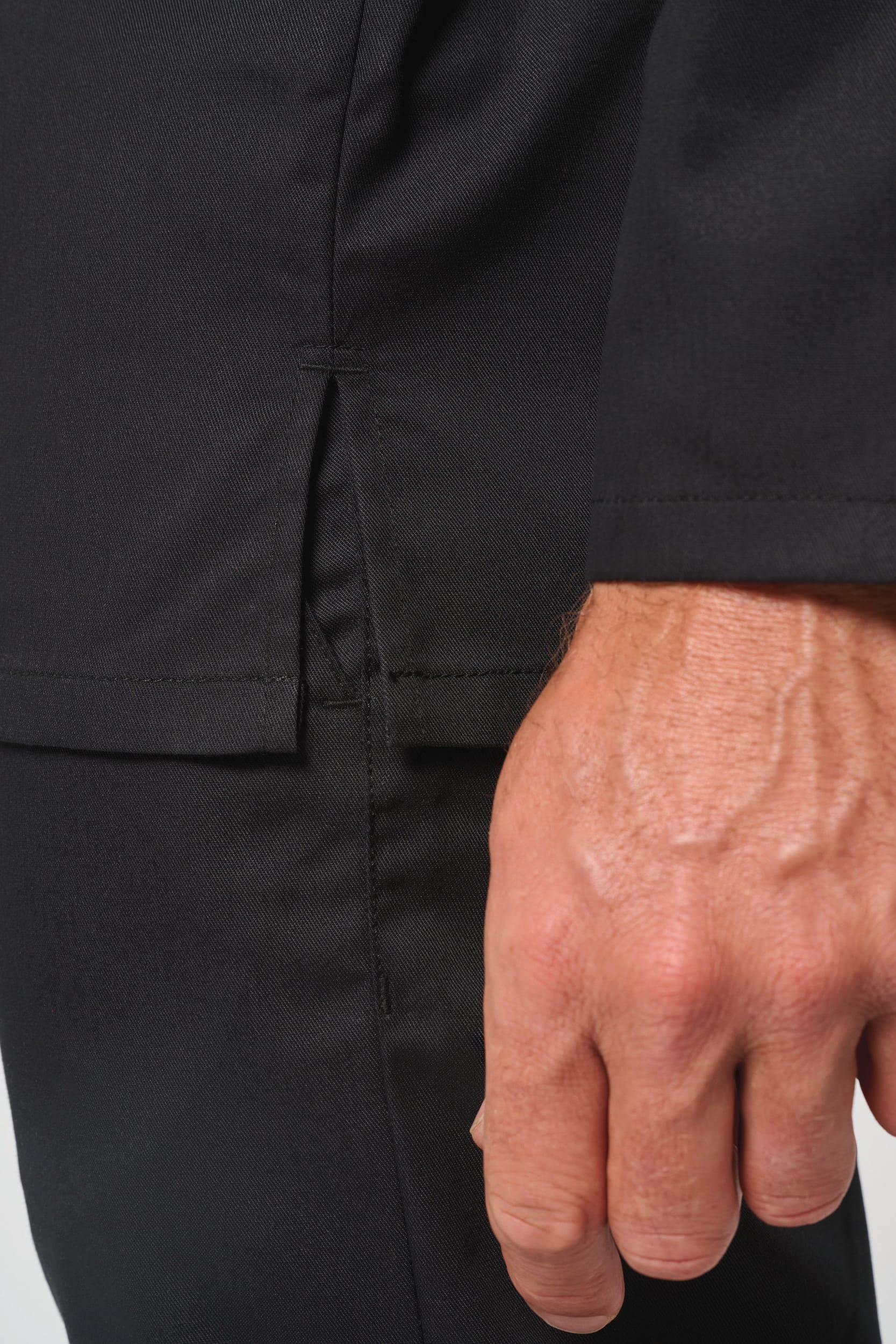 Jaleca de chef eco-responsável de manga comprida unissexo