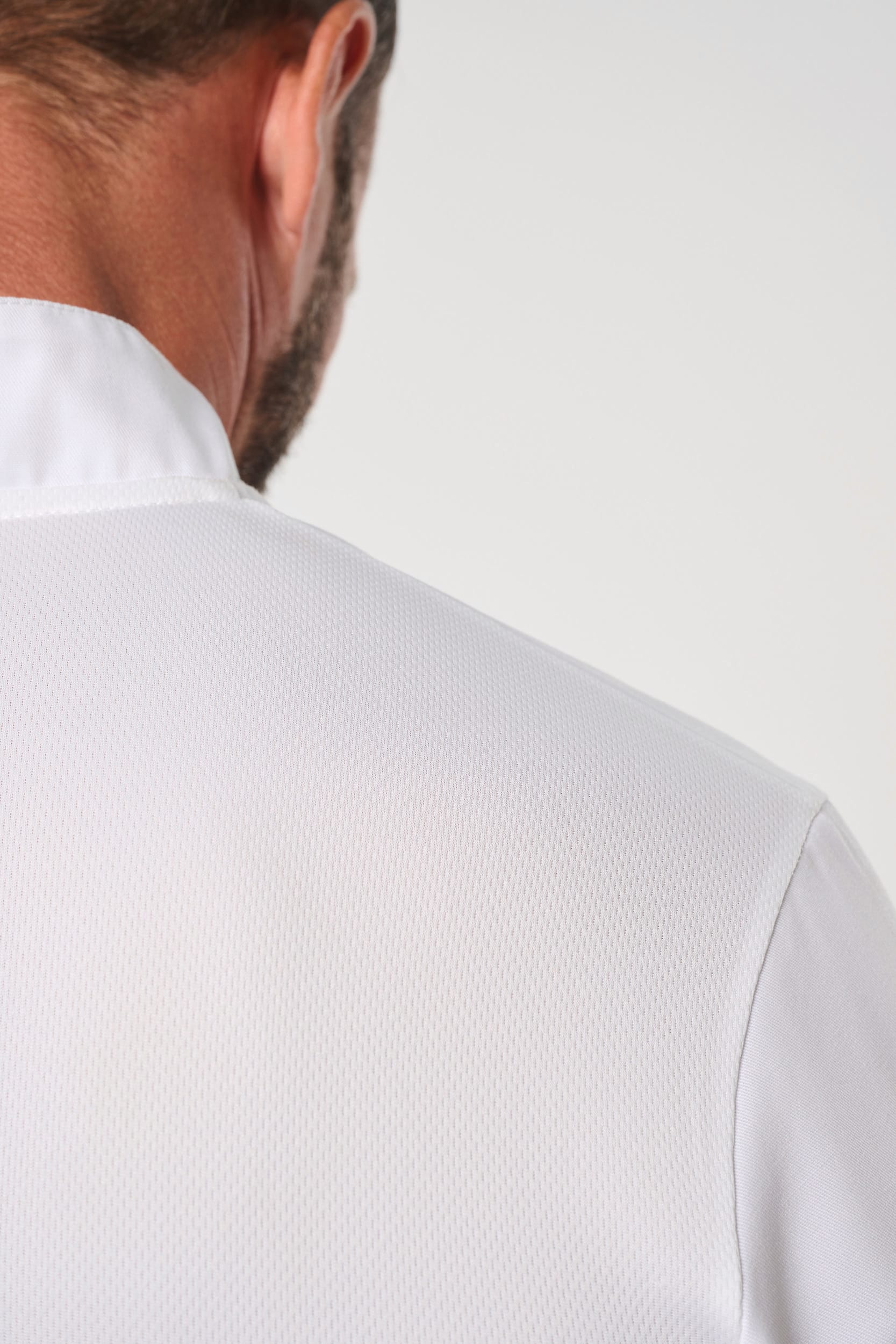 Jaleca de chef eco-responsável e respirável de manga comprida unissexo