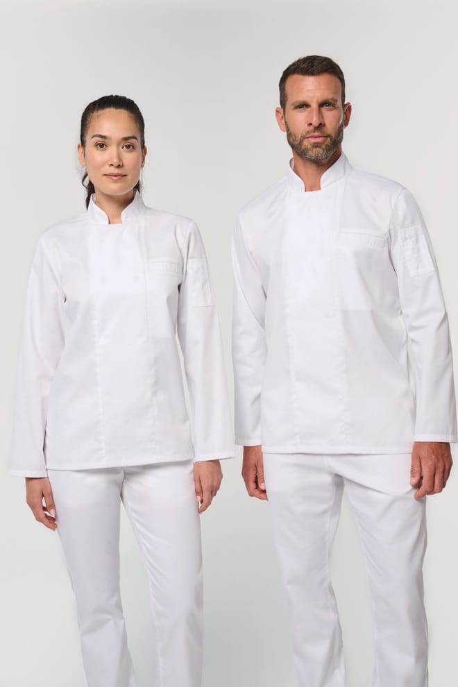 Unisex breathable cooking jacket