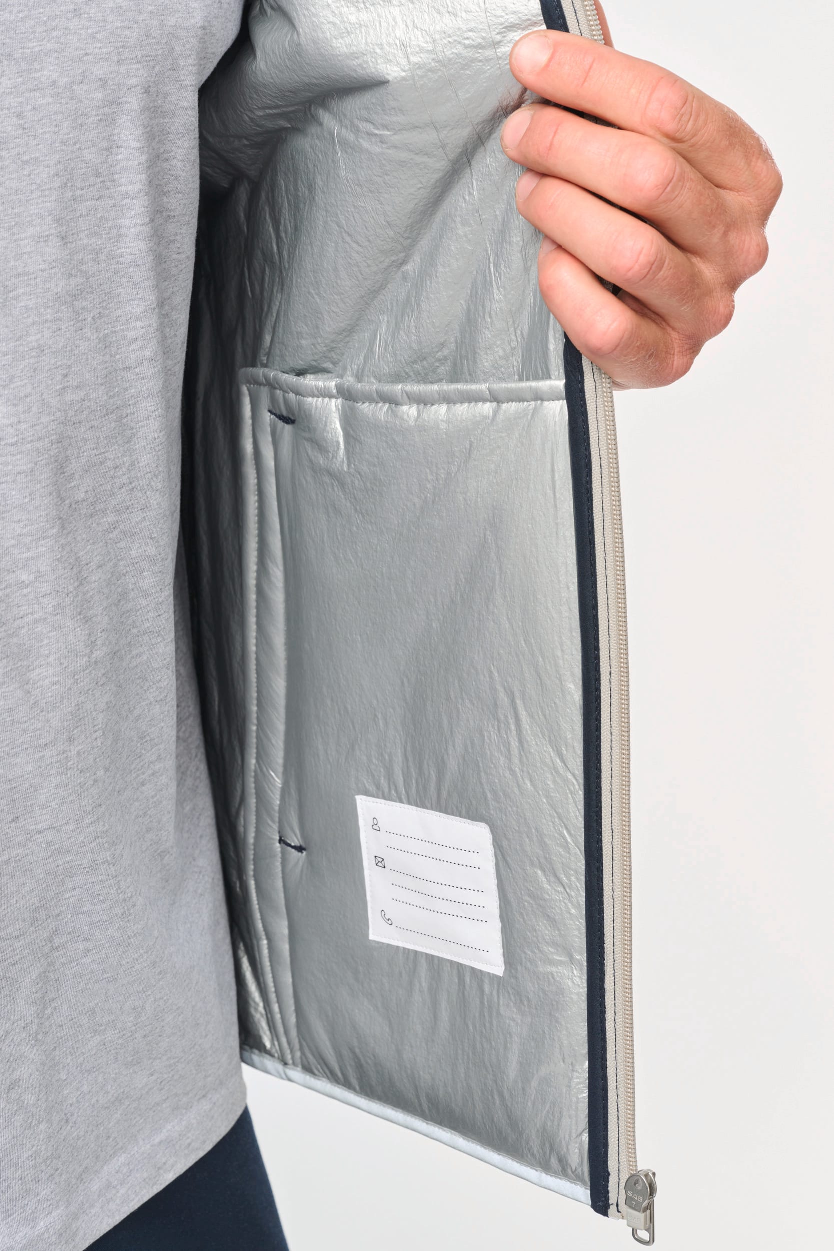 Colete térmico com 4 camadas