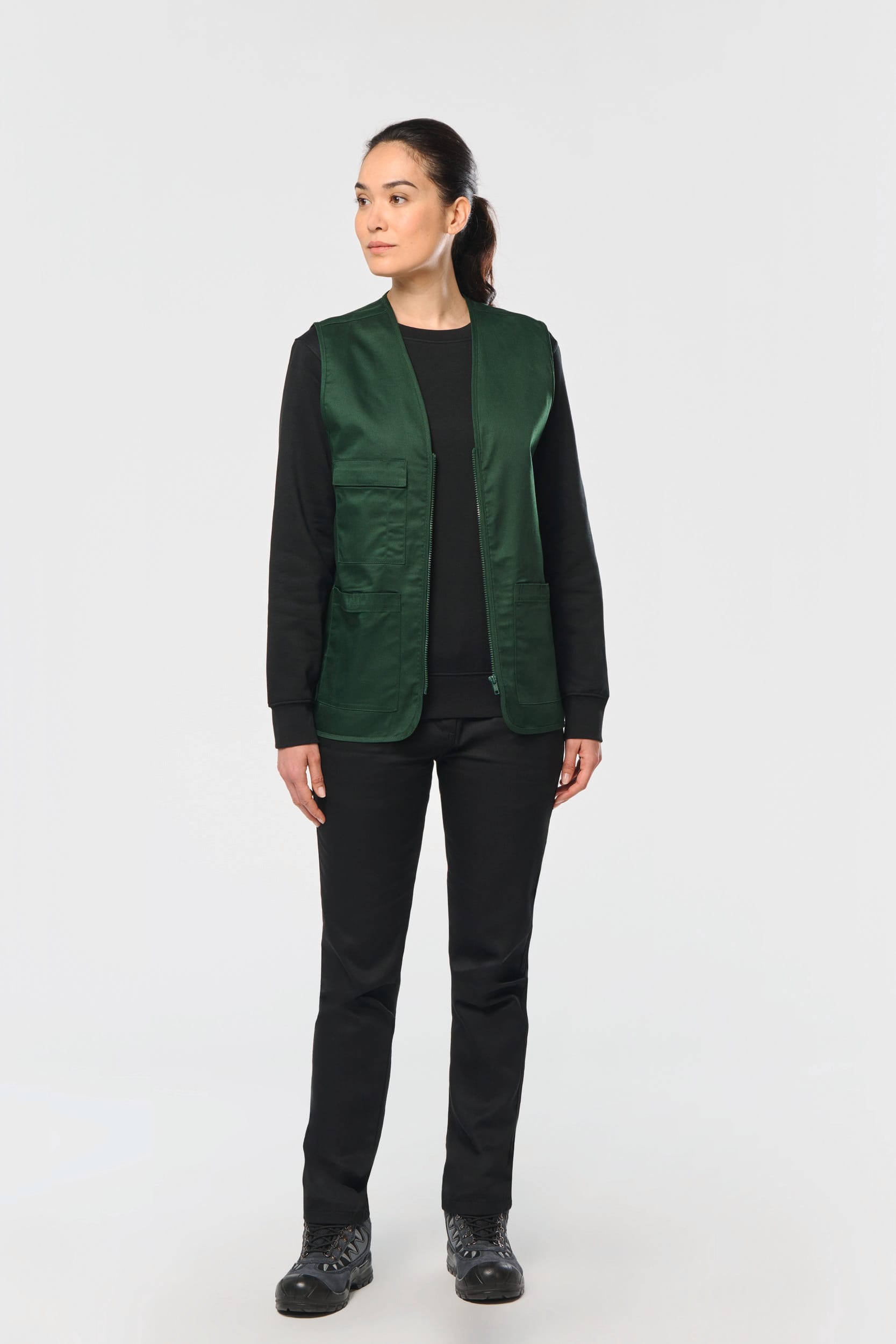 Gilet polycoton multipoches unisexe - Image 12