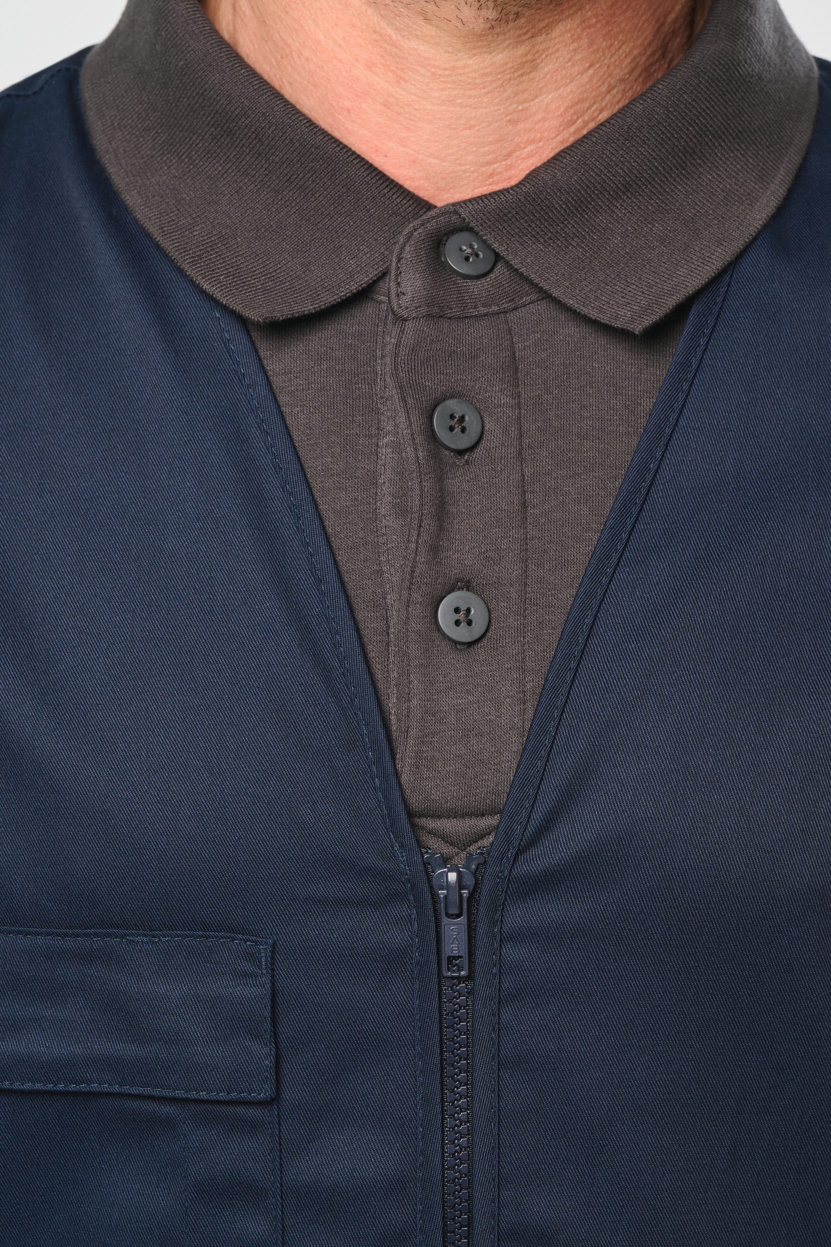 Gilet polycoton multipoches unisexe - Image 8