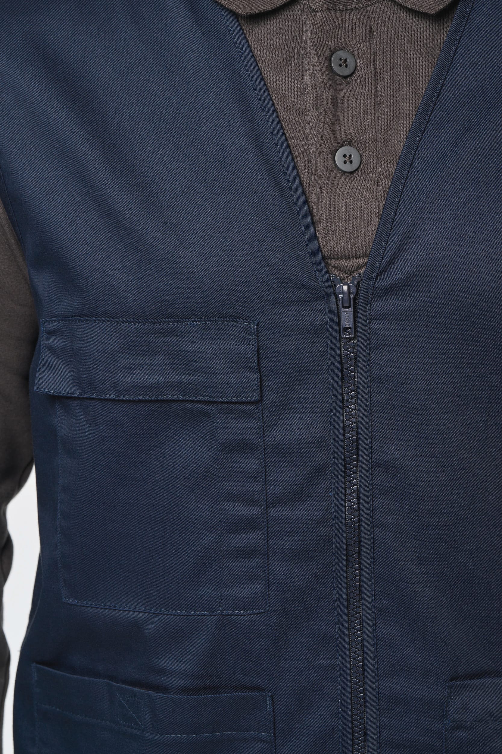 Gilet polycoton multipoches unisexe - Image 5