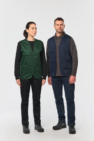 Gilet polykatoen multizakken