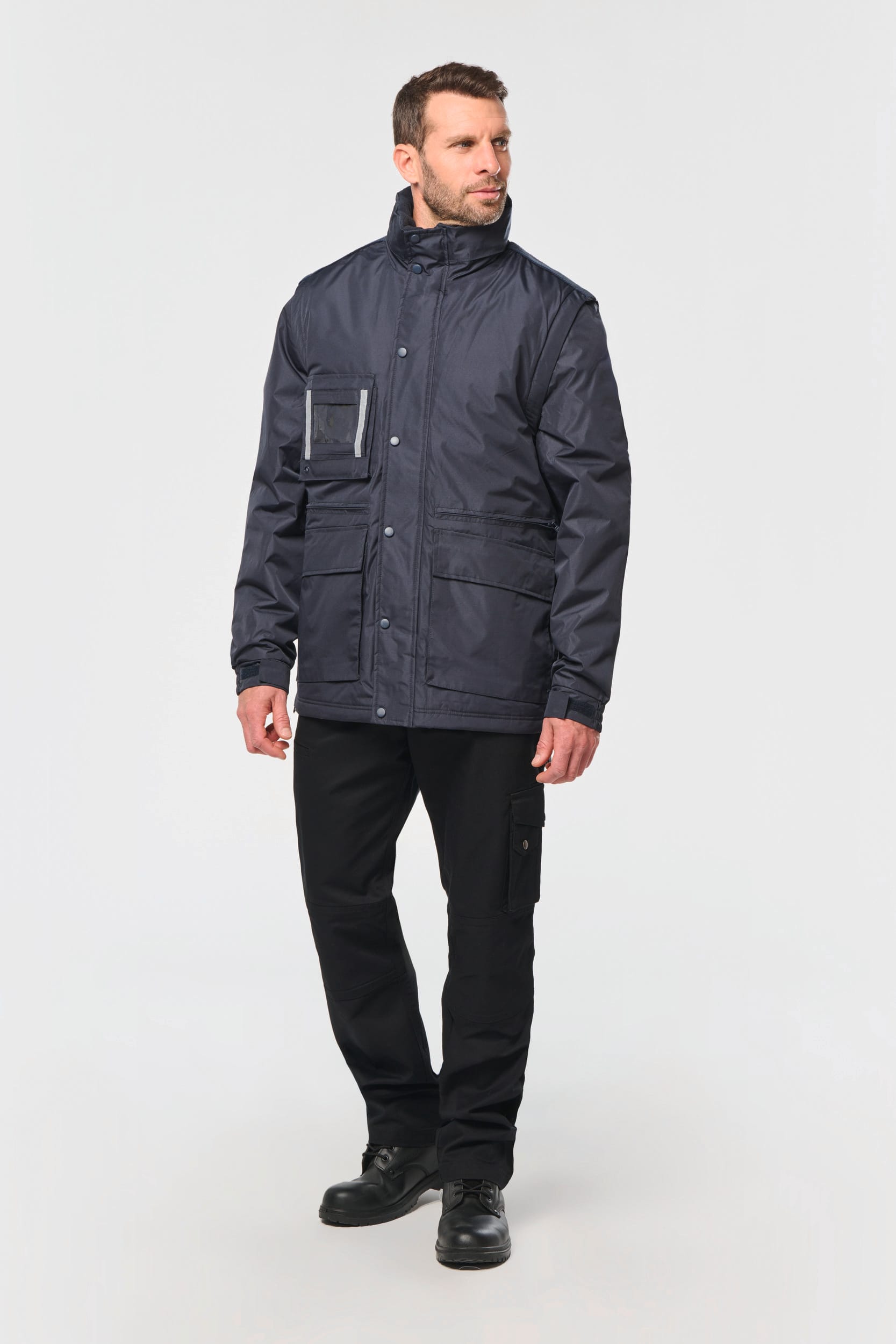 Parka workwear manches amovibles homme - Image 5