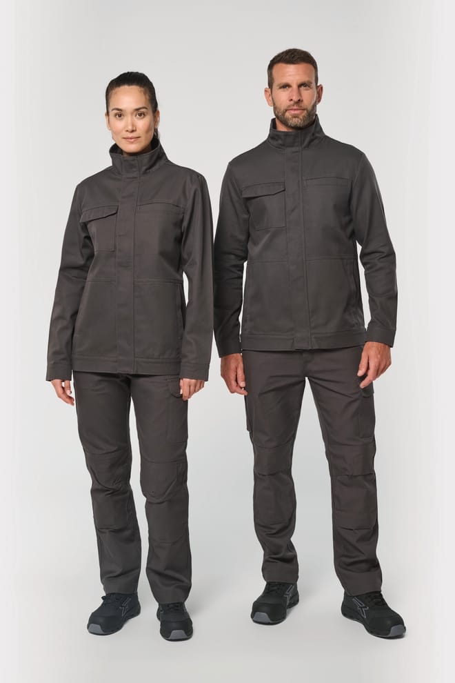 Unisex metal free work jacket
