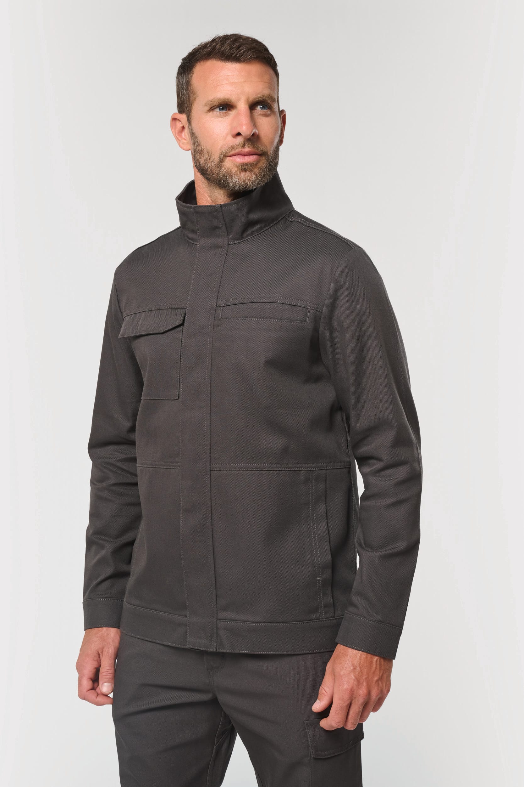 Veste de travail sans métal unisexe - Image 2