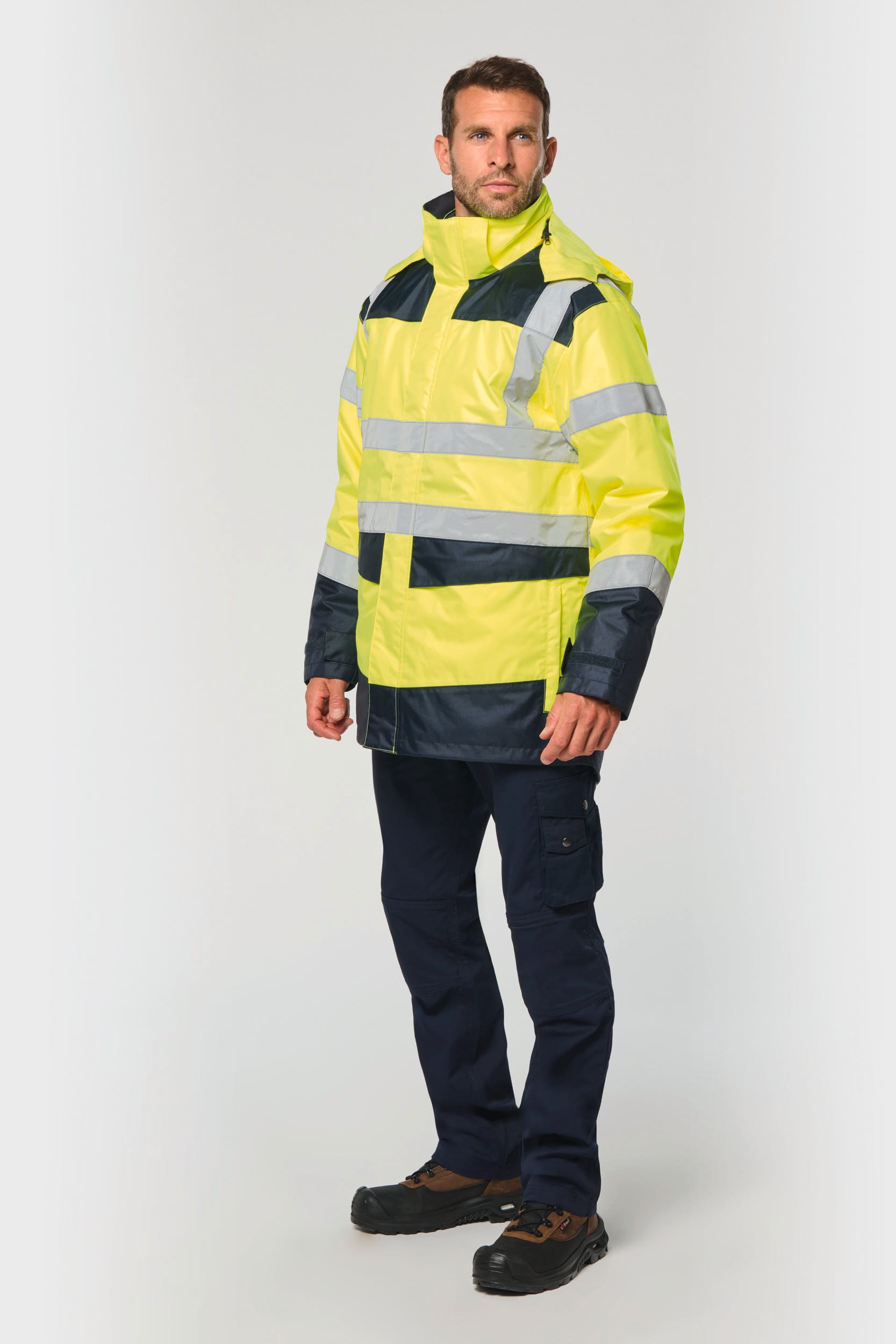 Parka de sécurité recyclée 4 en 1 unisexe - Image 6