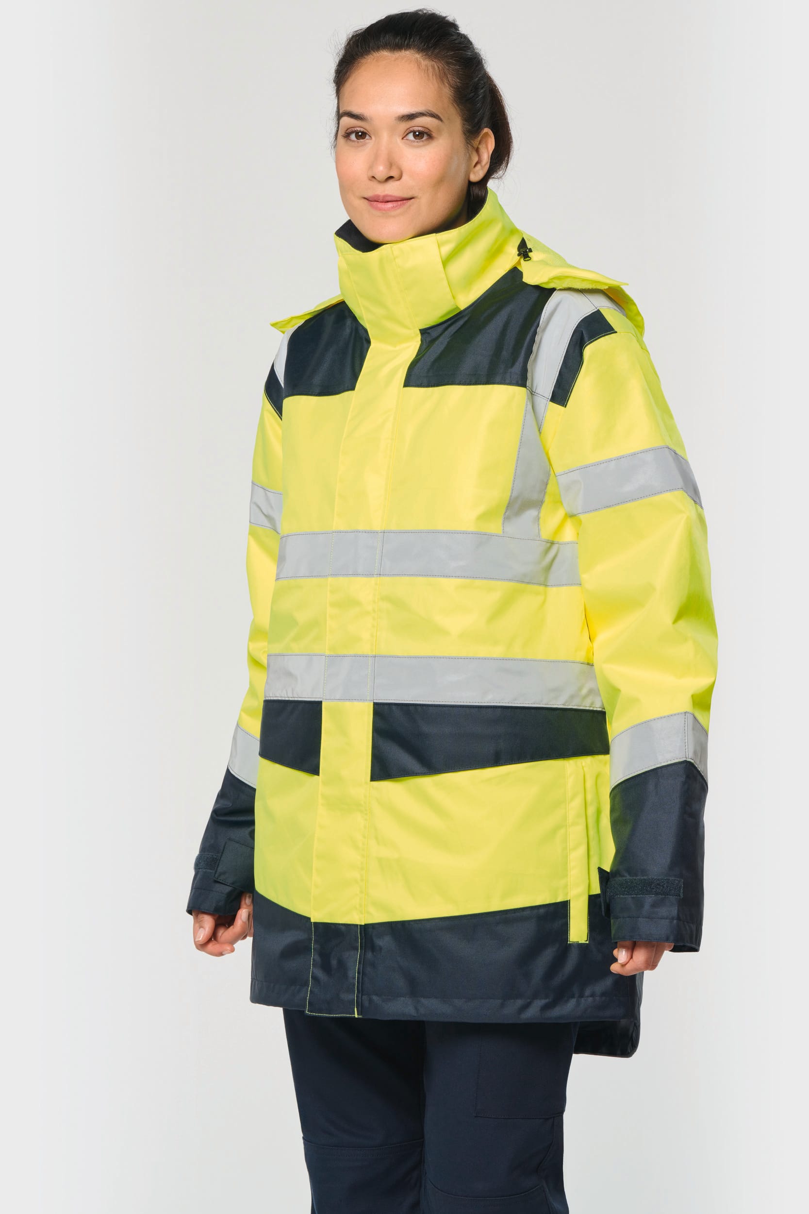 Parka de sécurité recyclée 4 en 1 unisexe - Image 35