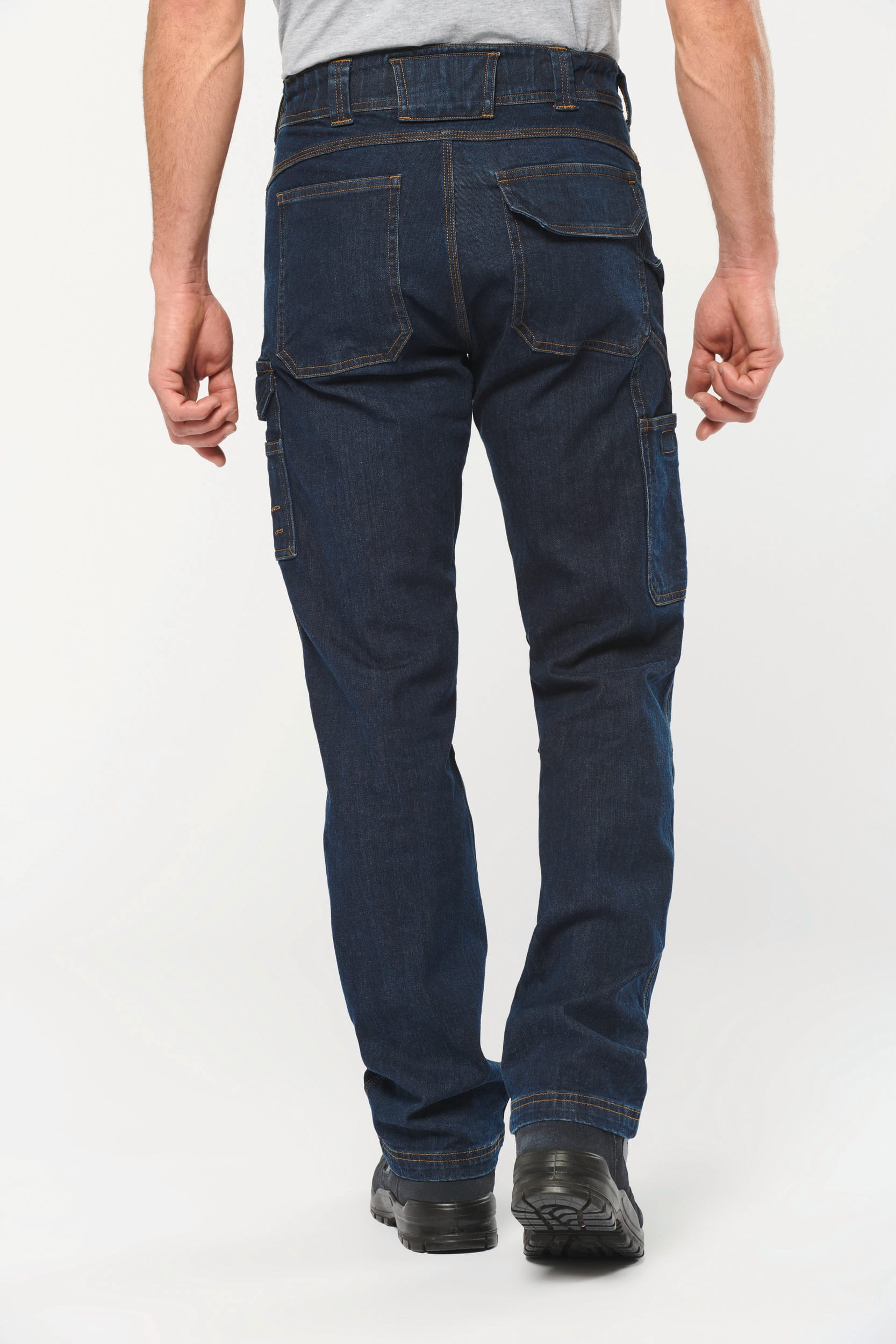 Pantalon Denim multipoches homme WK. Designed To Work