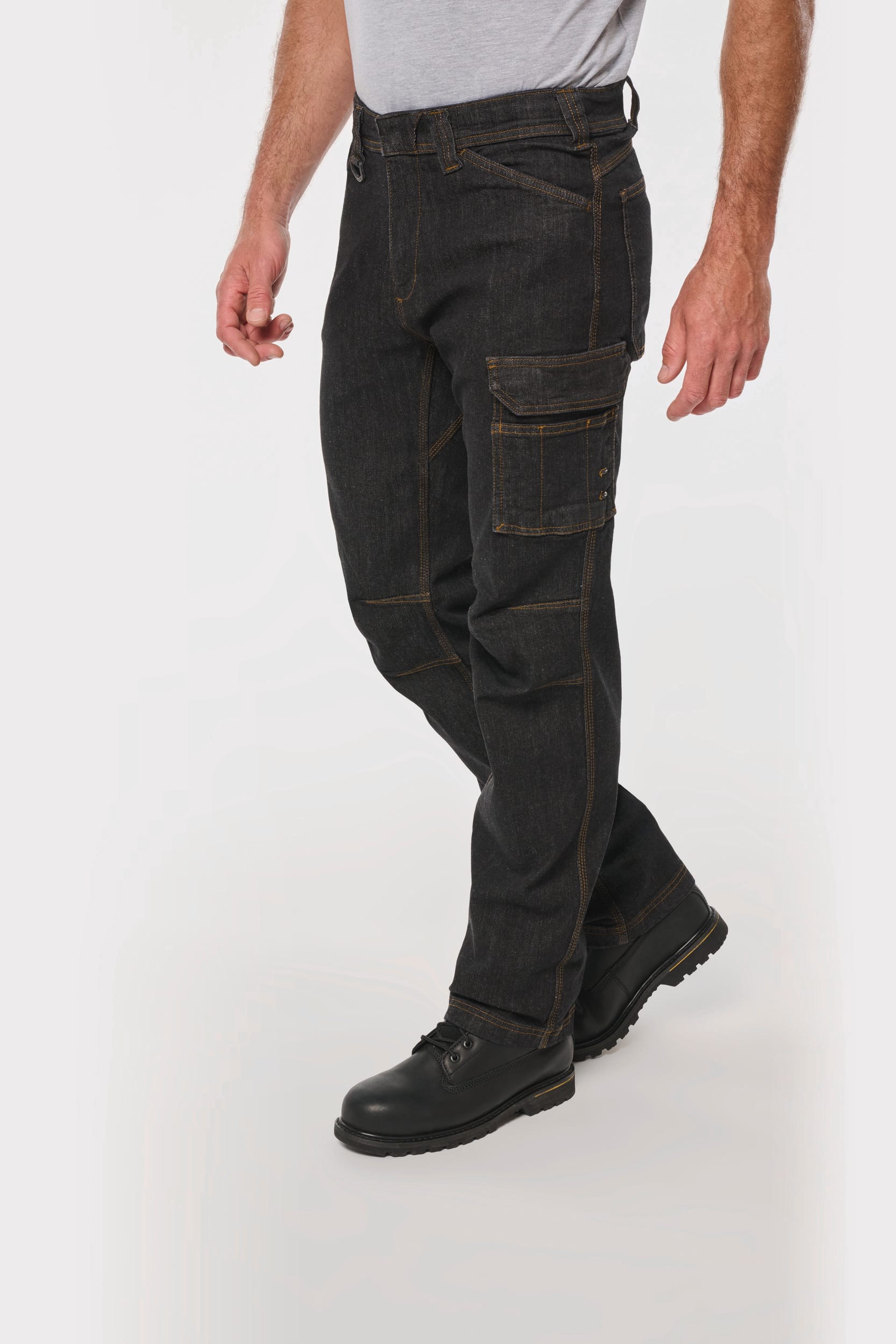 Pantalon Denim multipoches homme