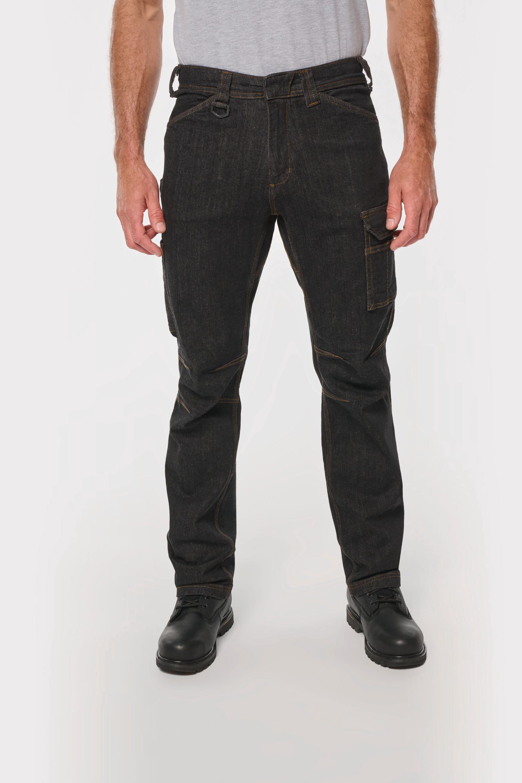 Pantalon Denim multipoches homme