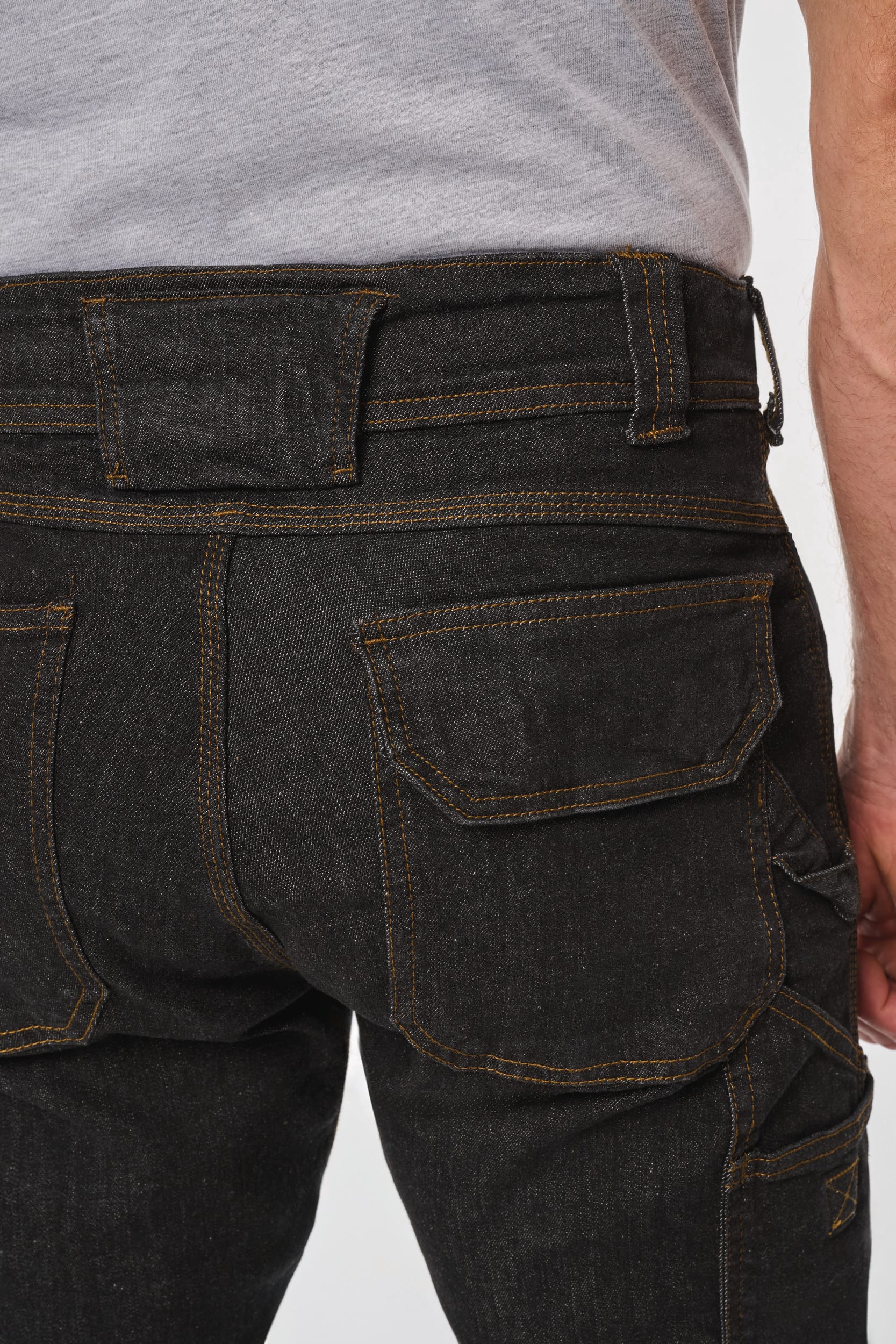Pantalon Denim multipoches homme