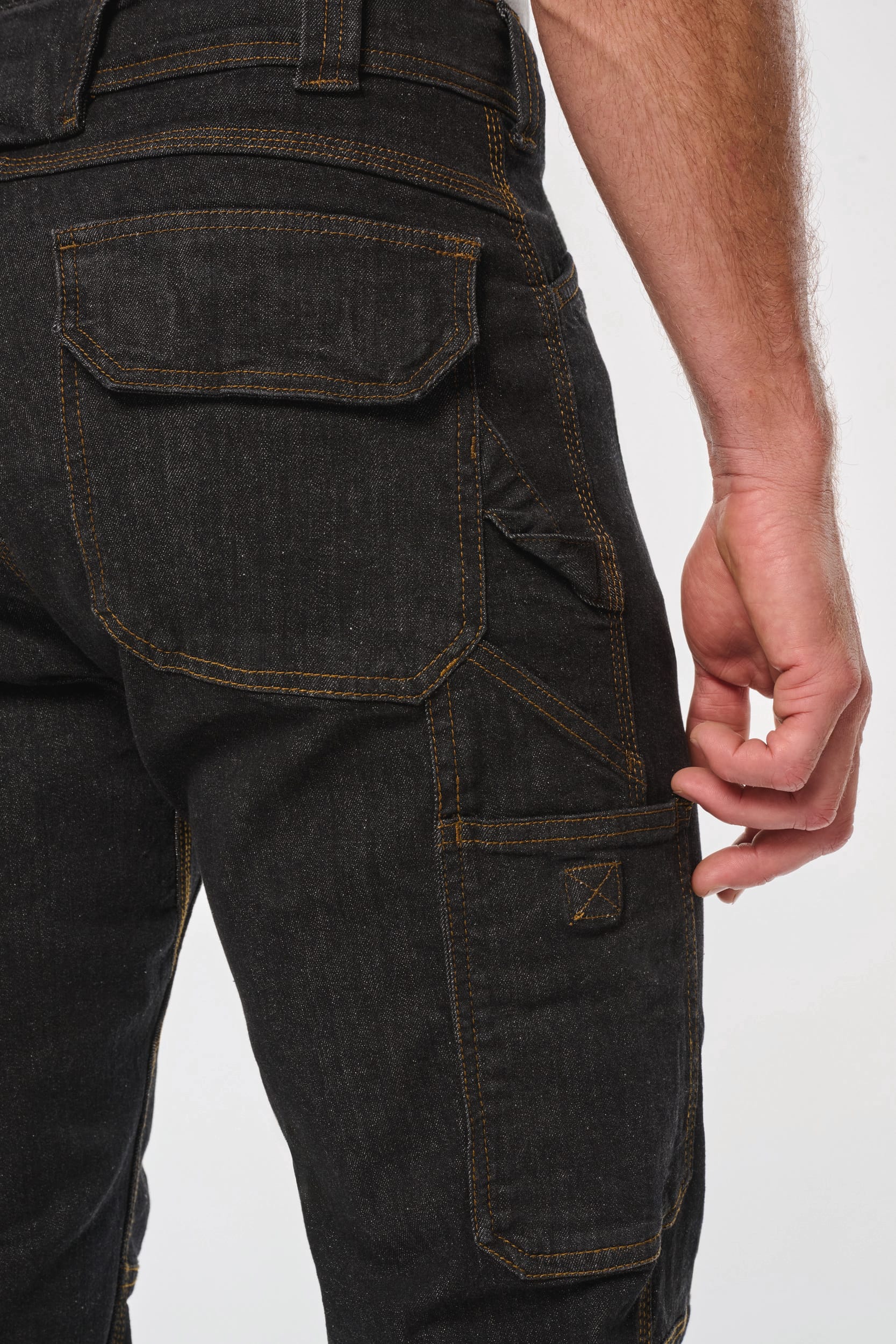 Pantalon Denim multipoches homme