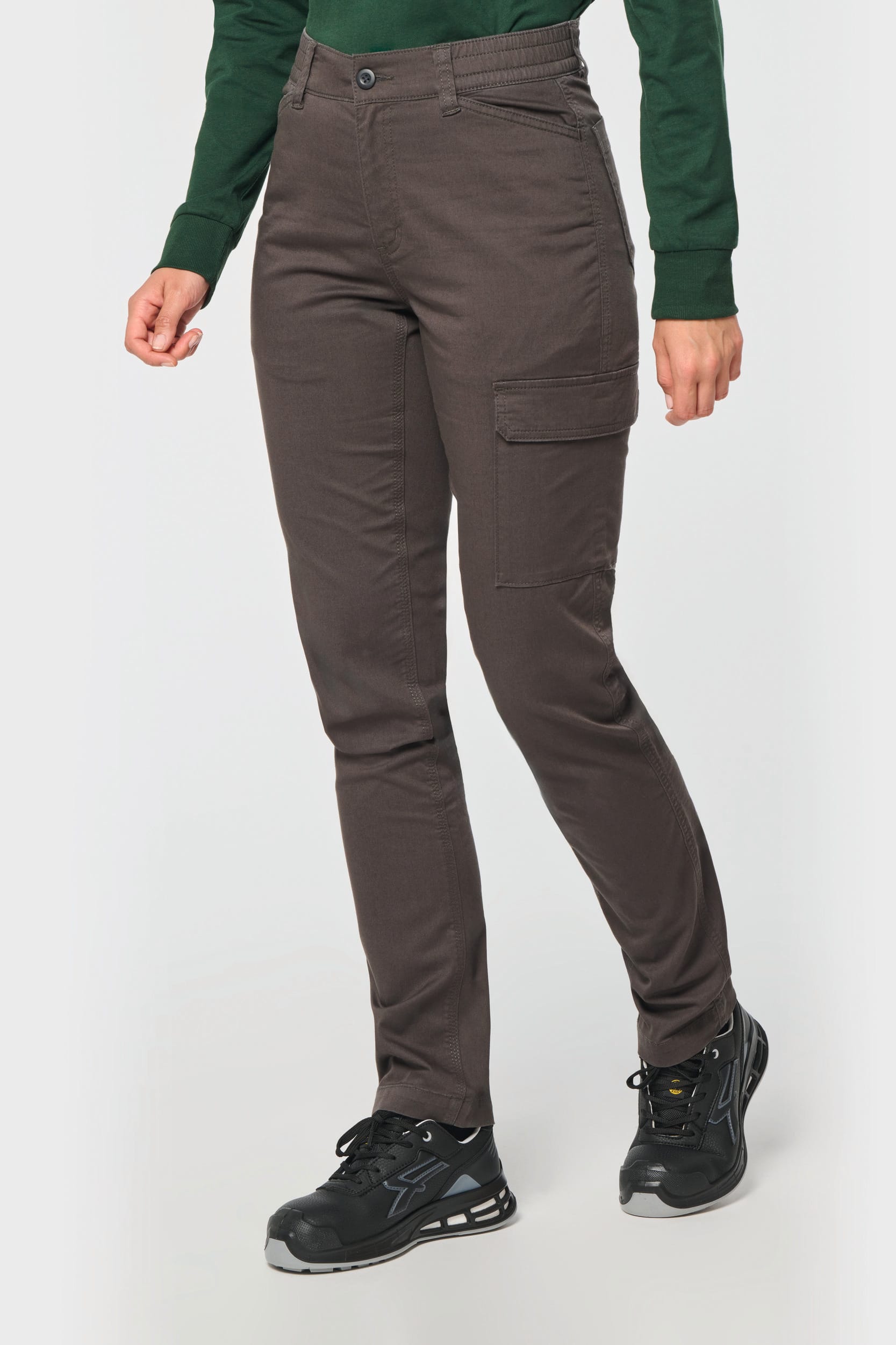 Calças algodão stretch unissexo