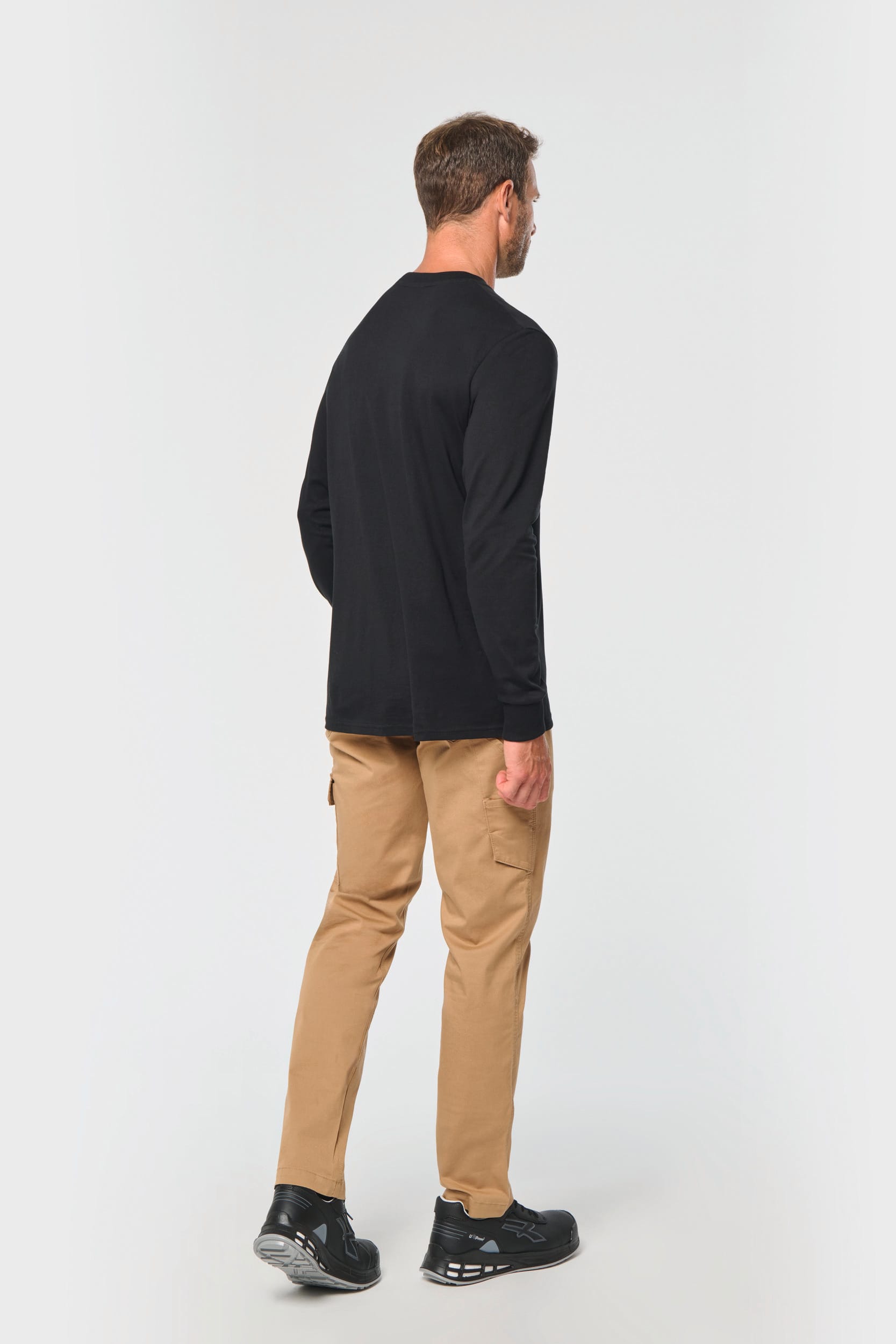 Calças algodão stretch unissexo