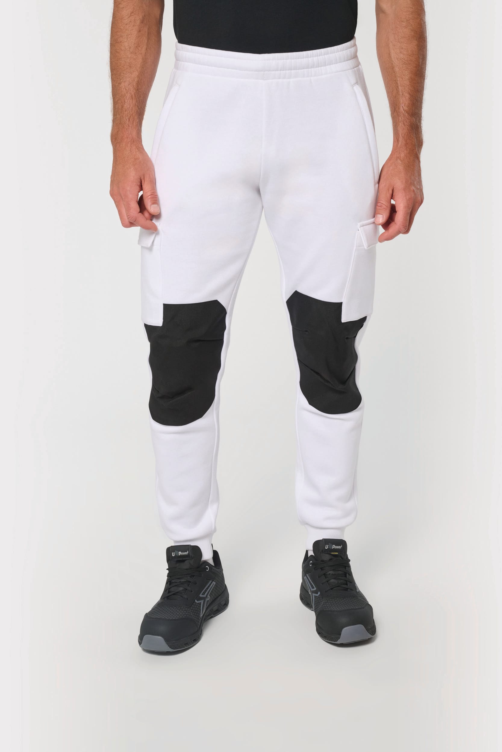 Calças cardadas eco-responsáveis de homem