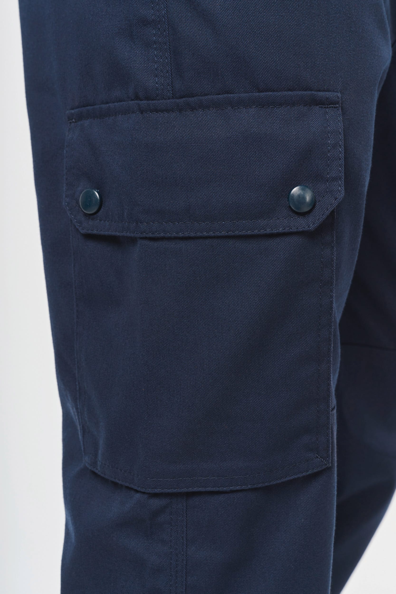 Calças cargo com tornozelos elásticos e faixa reflectora unissexo