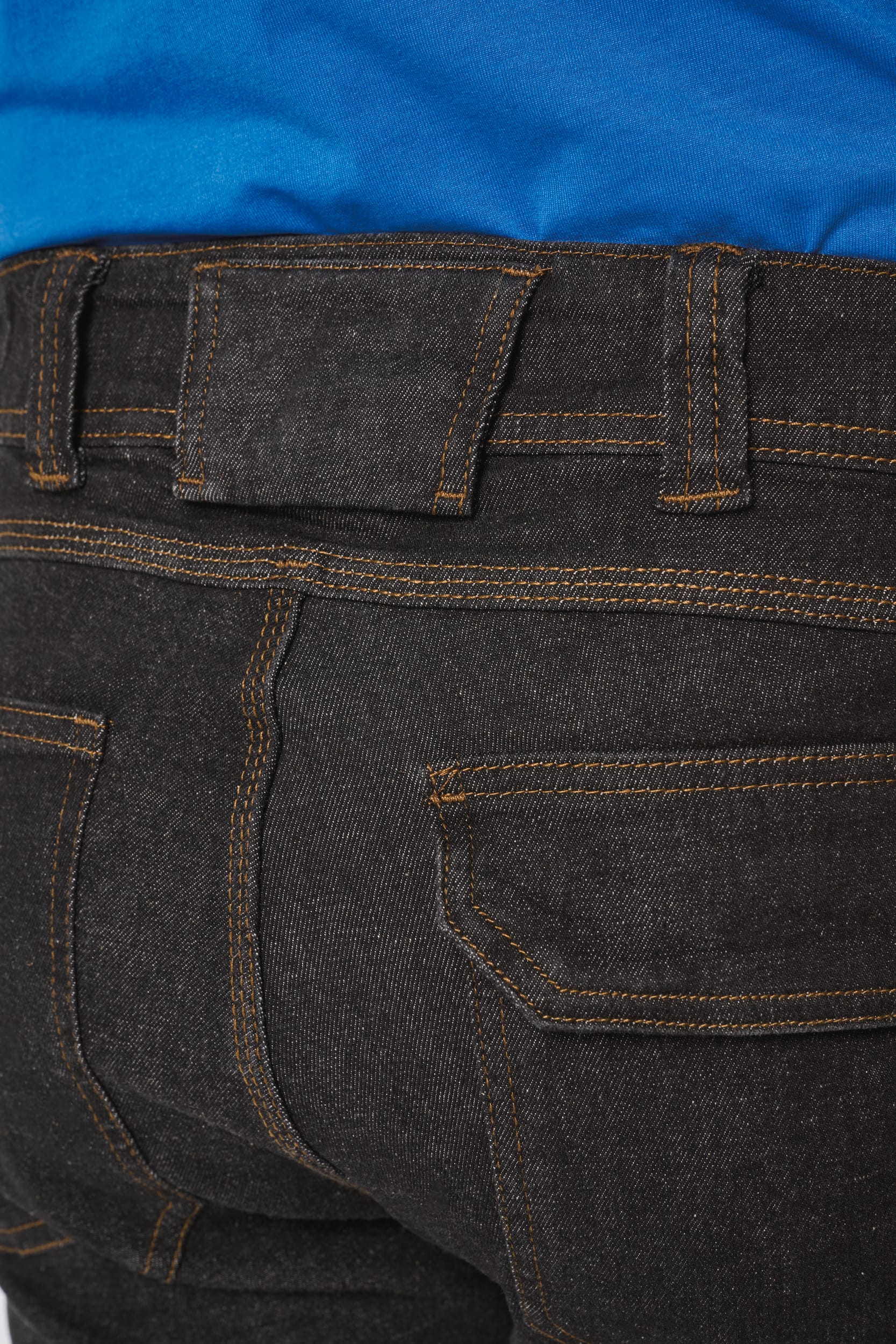Bermuda denim multipoches homme