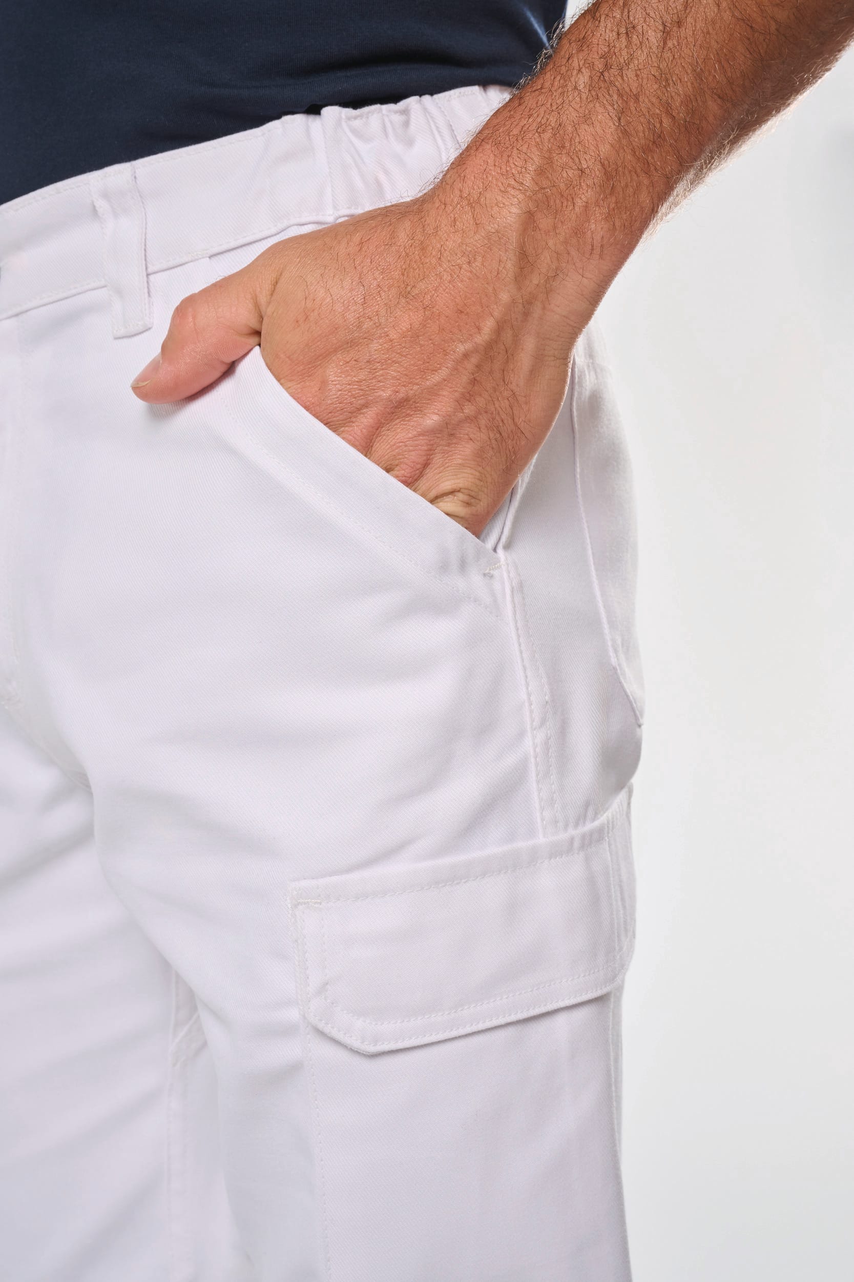 Pantalon de travail multipoches homme