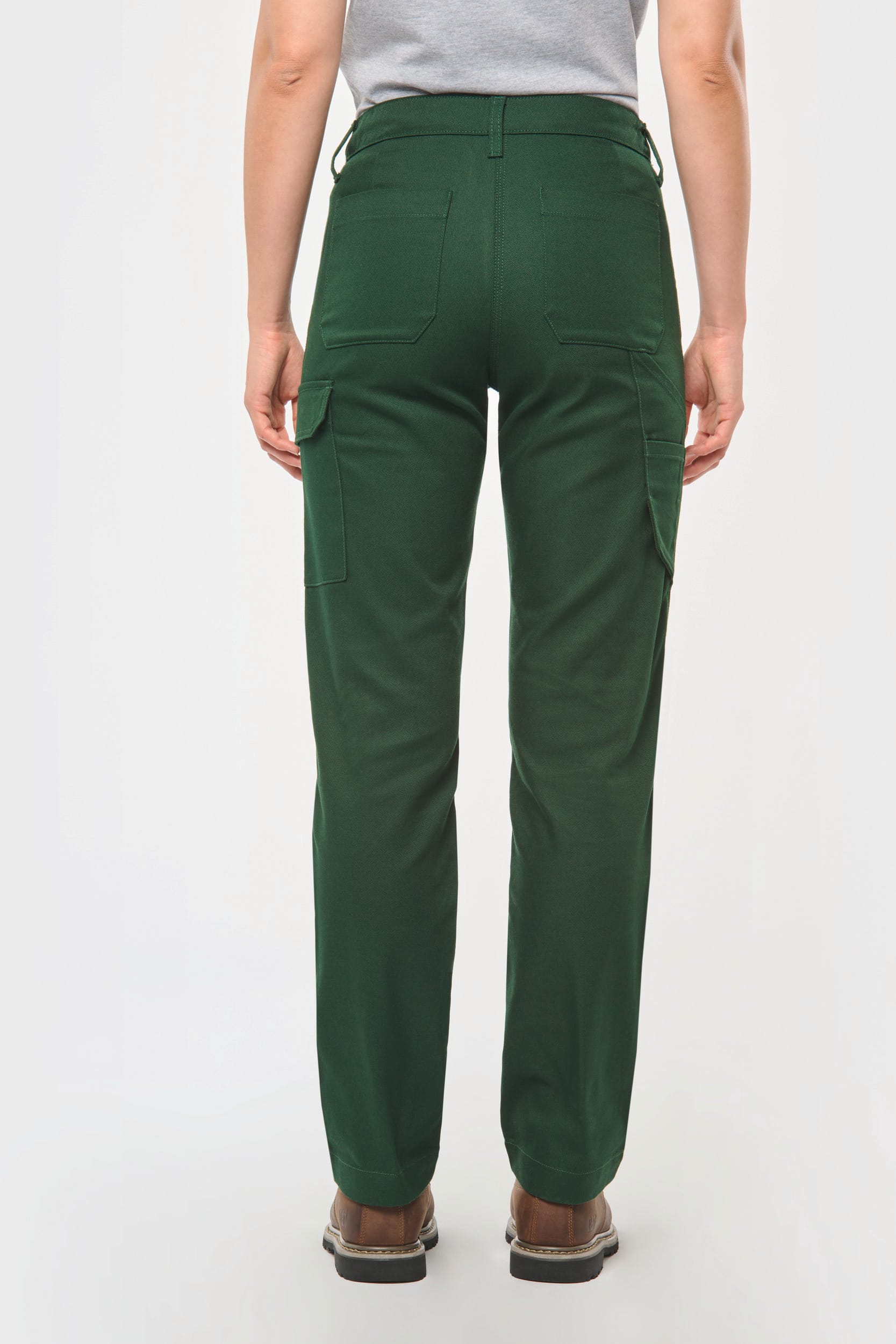 Calças de trabalho multibolsos de senhora