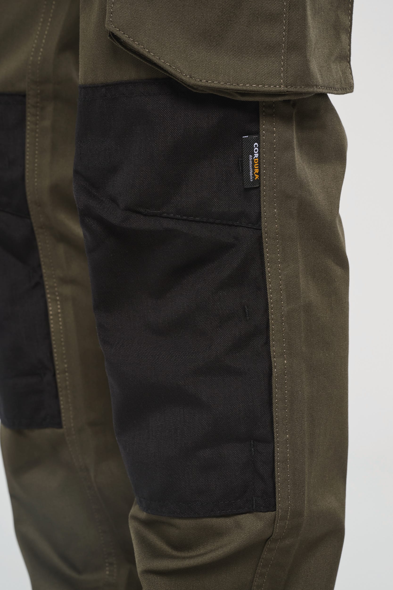 Calças de trabalho bicolores de homem