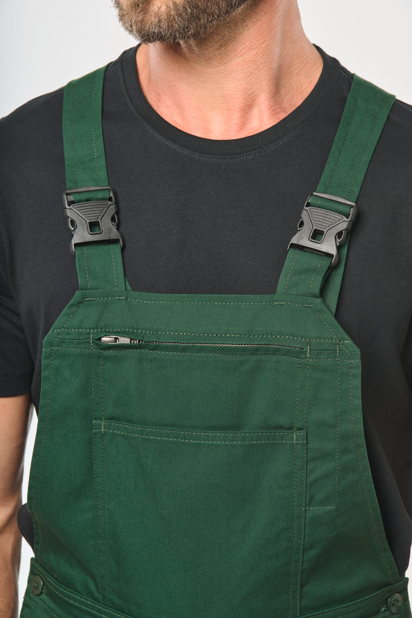 Jardineiras de trabalho unissexo