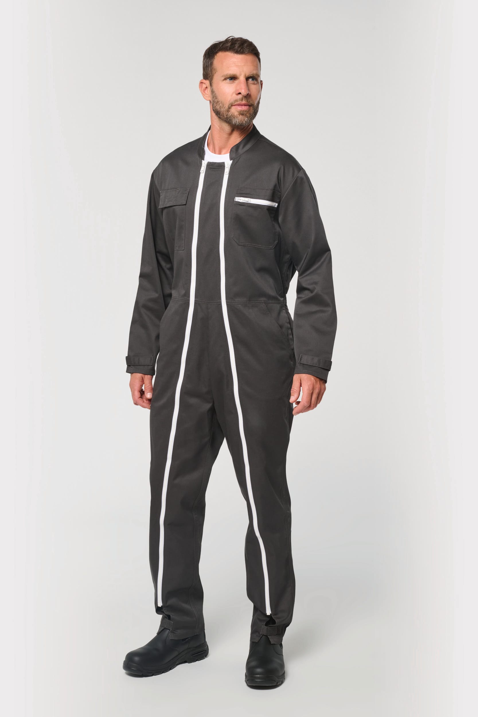 Fato-macaco fecho duplo unissexo