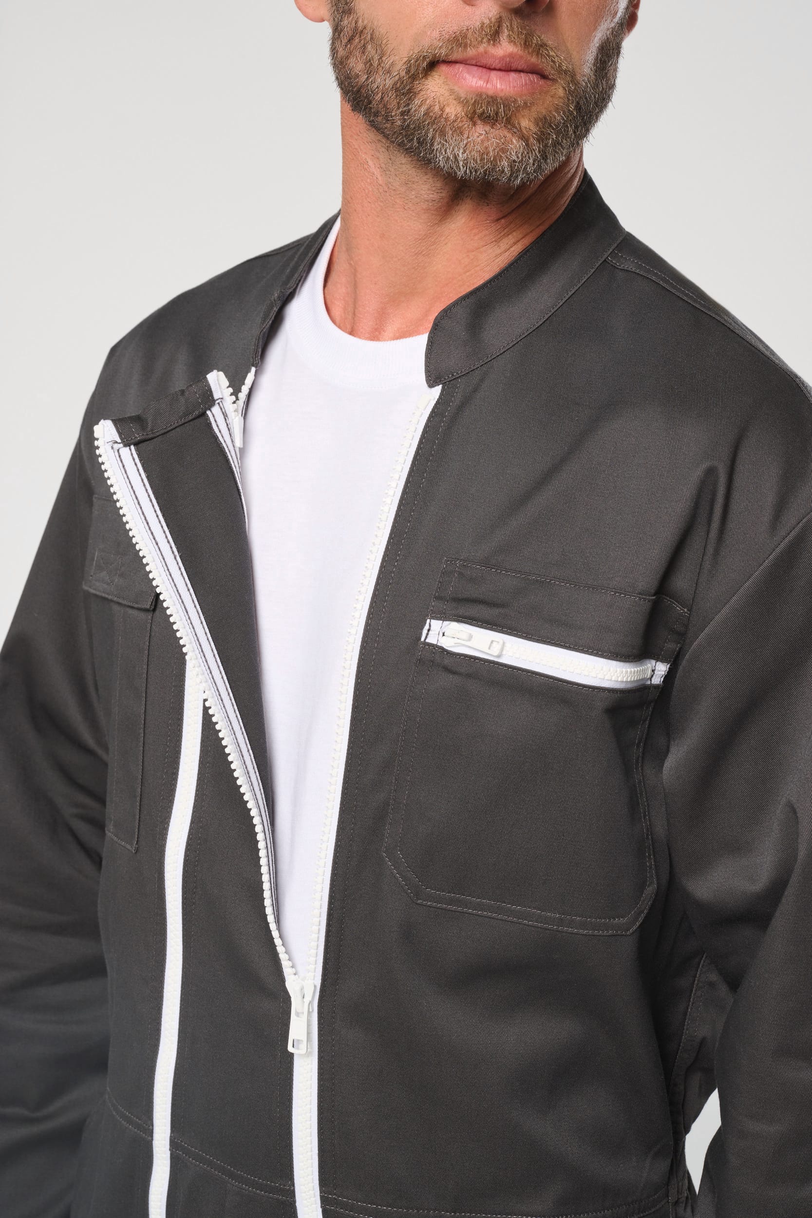 Fato-macaco fecho duplo unissexo