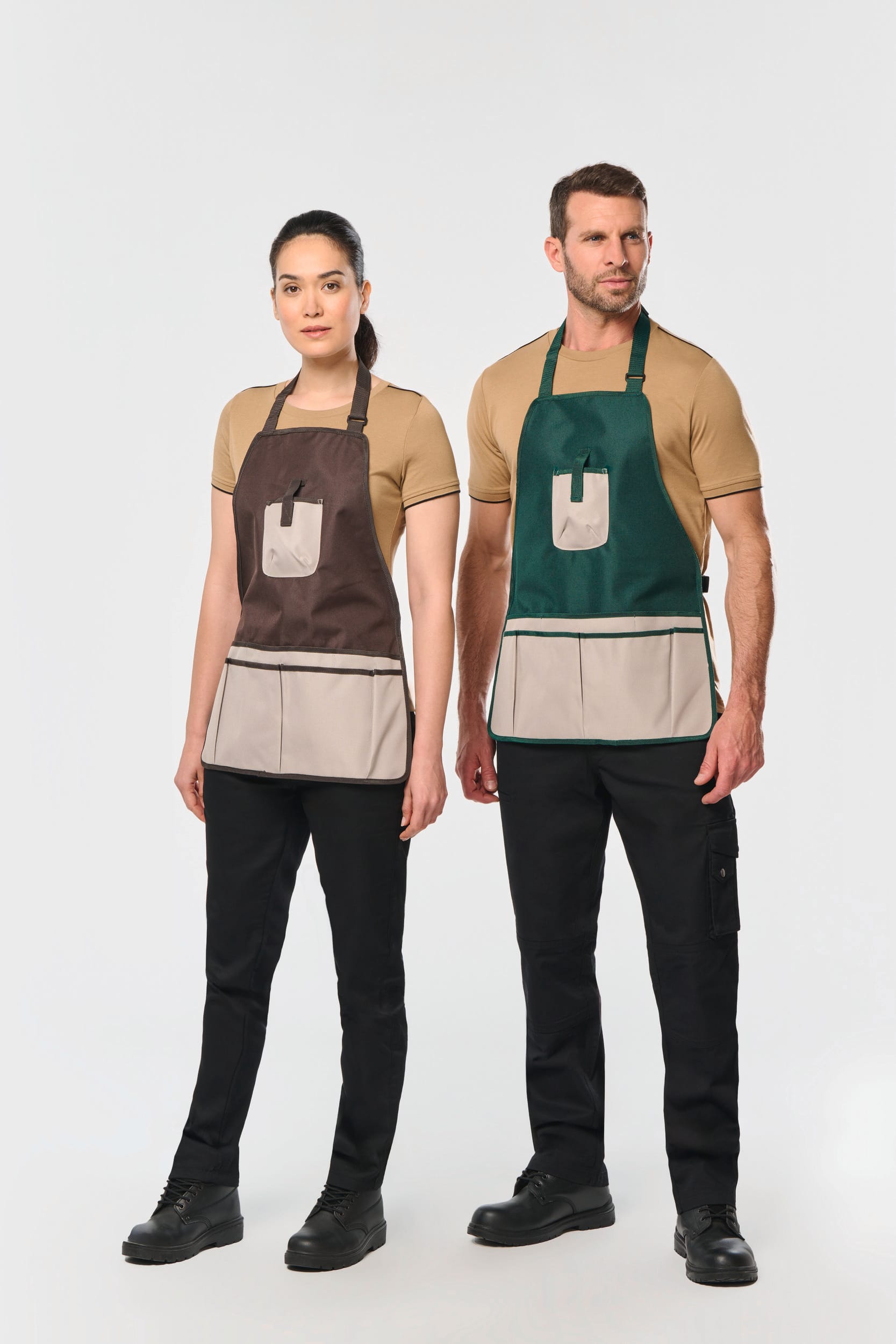 Tablier de jardinier imperméable écoresponsable unisexe - Image 1