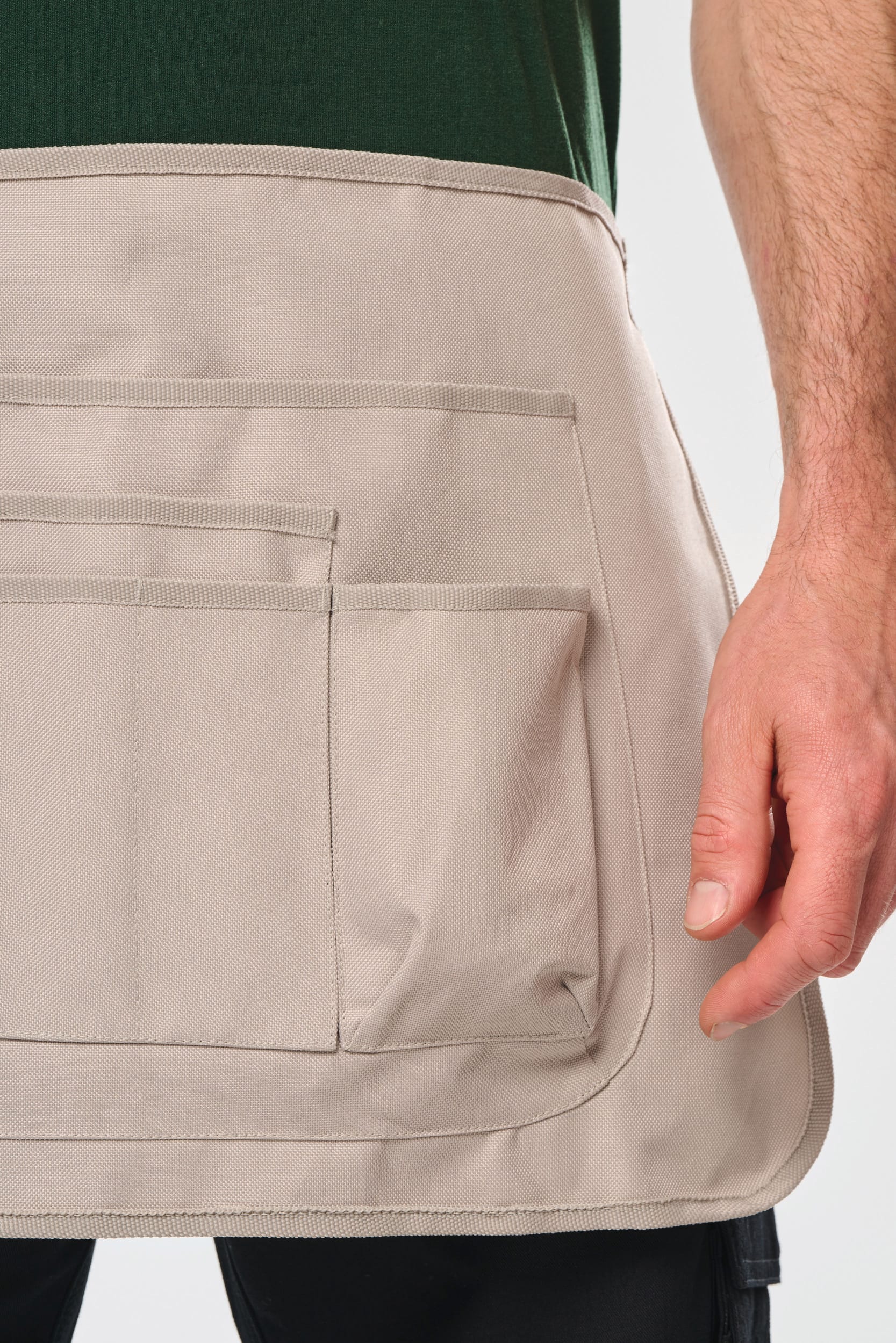 Tablier court de jardinage écoresponsable unisexe - Image 7