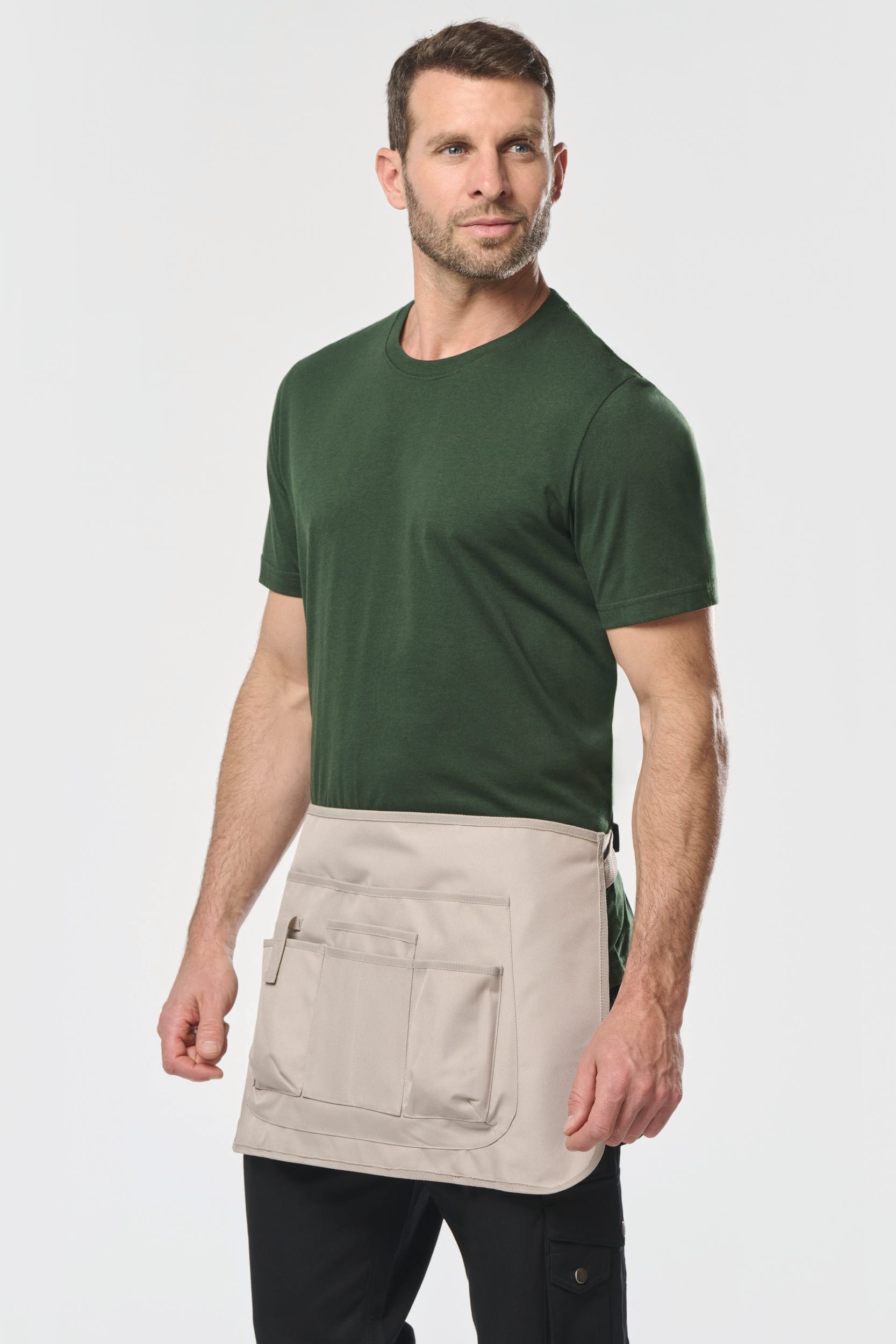 Tablier court de jardinage écoresponsable unisexe - Image 4