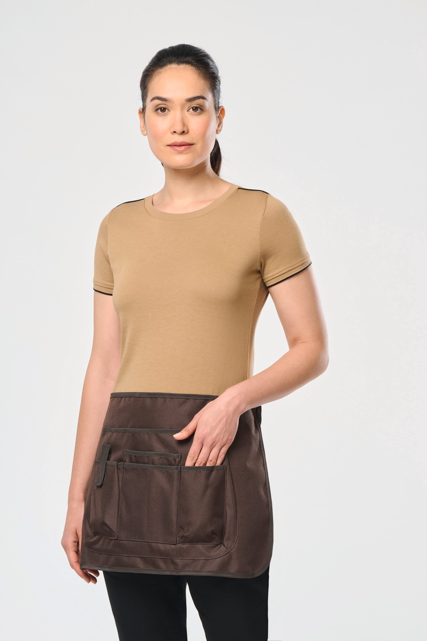 Tablier court de jardinage écoresponsable unisexe - Image 16