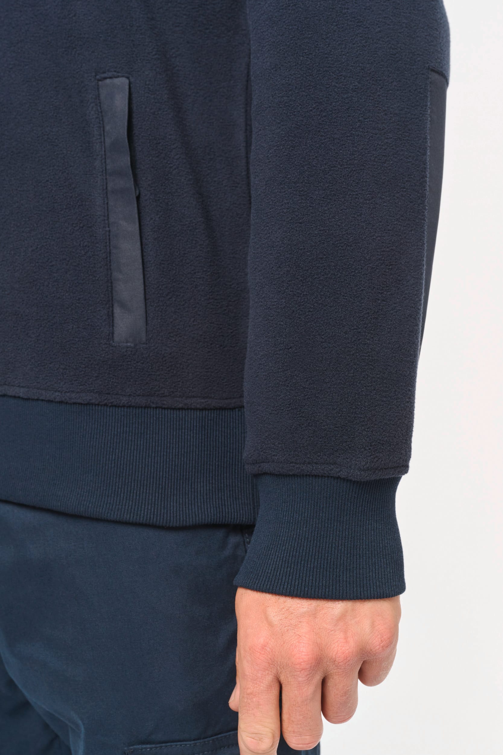 Polaire écoresponsable col zippé - Image 28