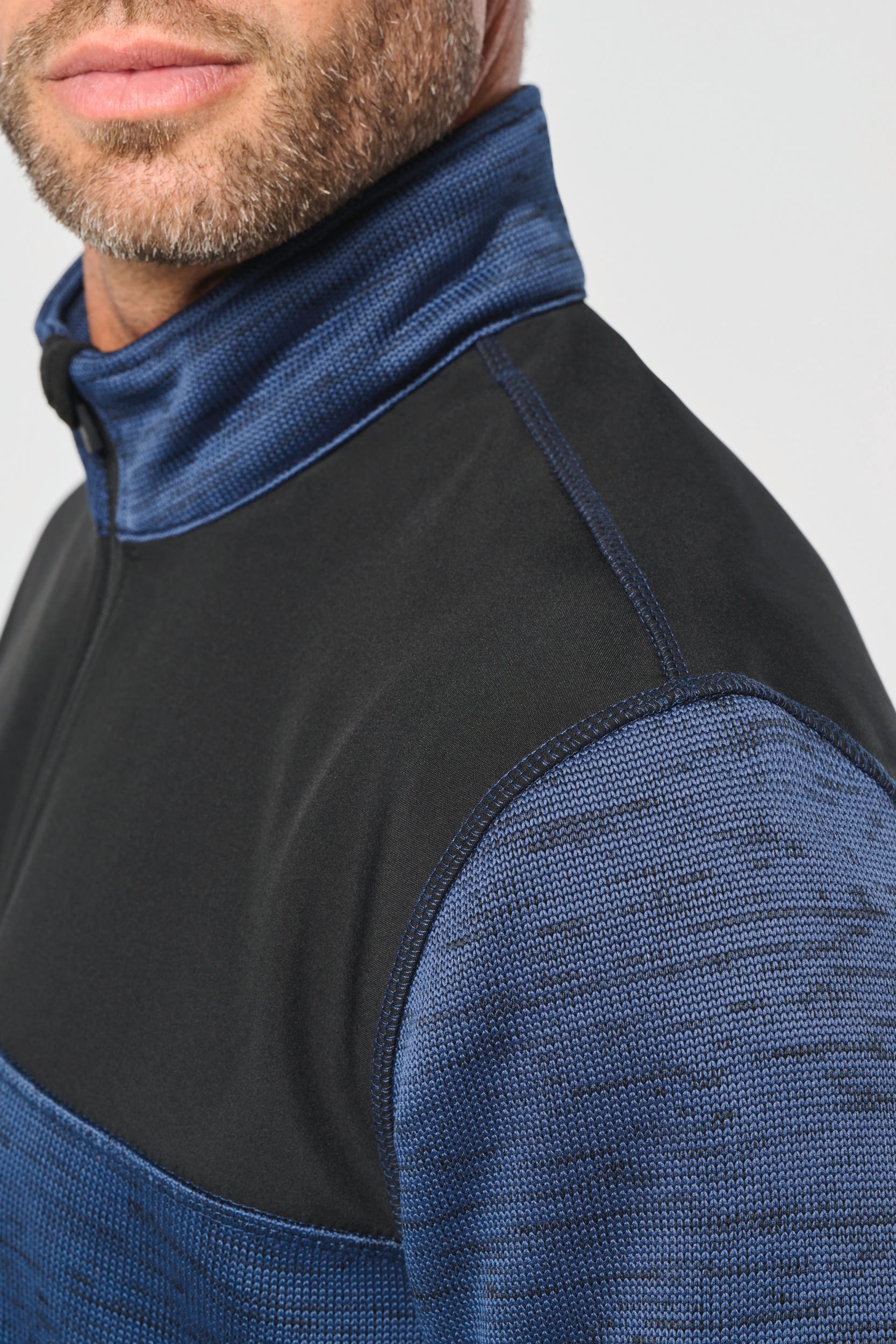 Veste recyclée en polytricot homme - Image 6