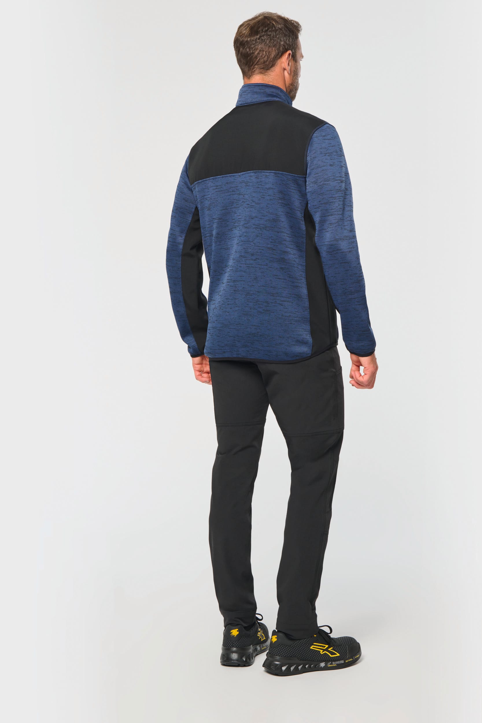 Veste recyclée en polytricot homme - Image 2