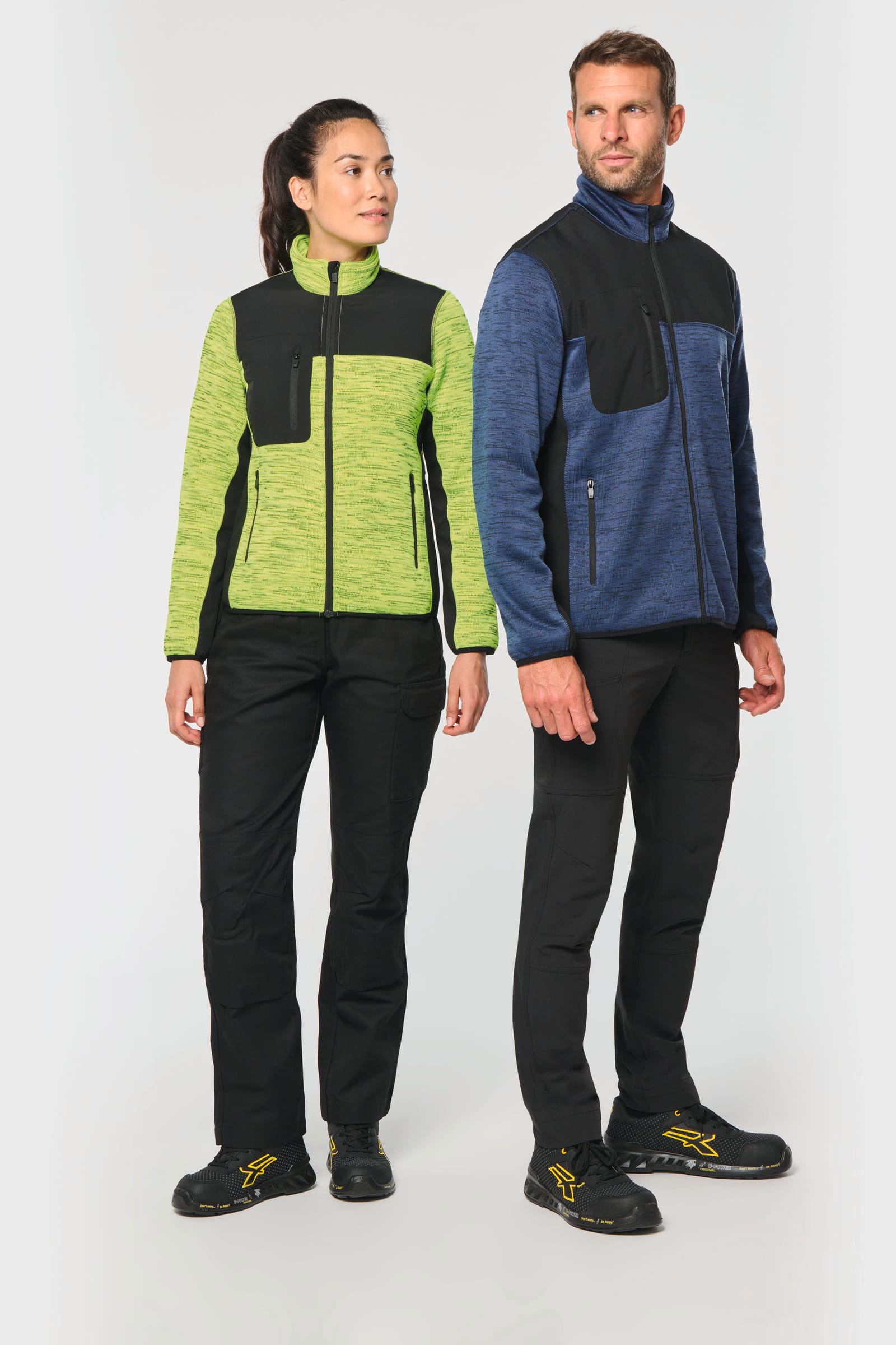 Gerecycled herenjasje in polytricot