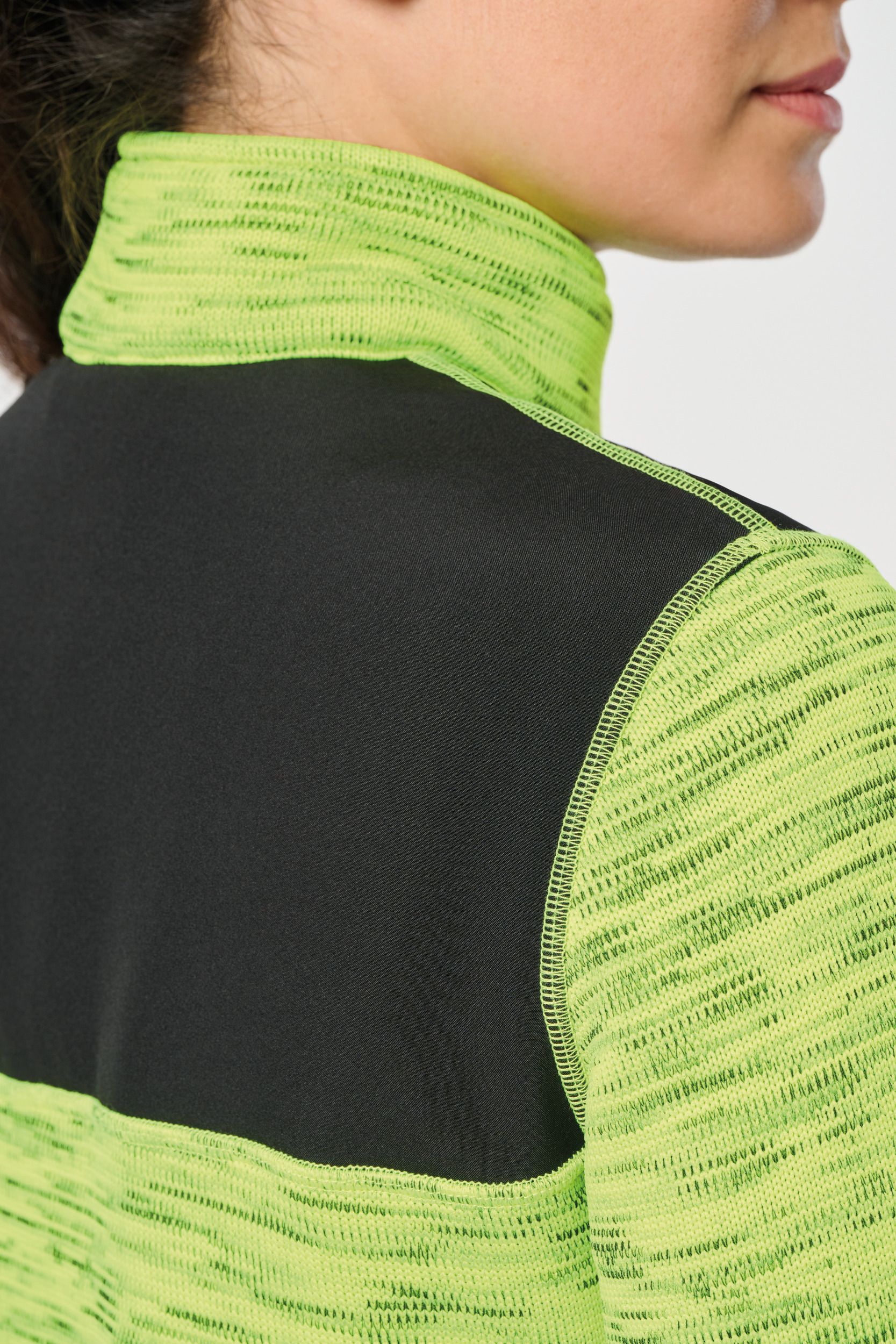 Gerecycled damesjasje in polytricot