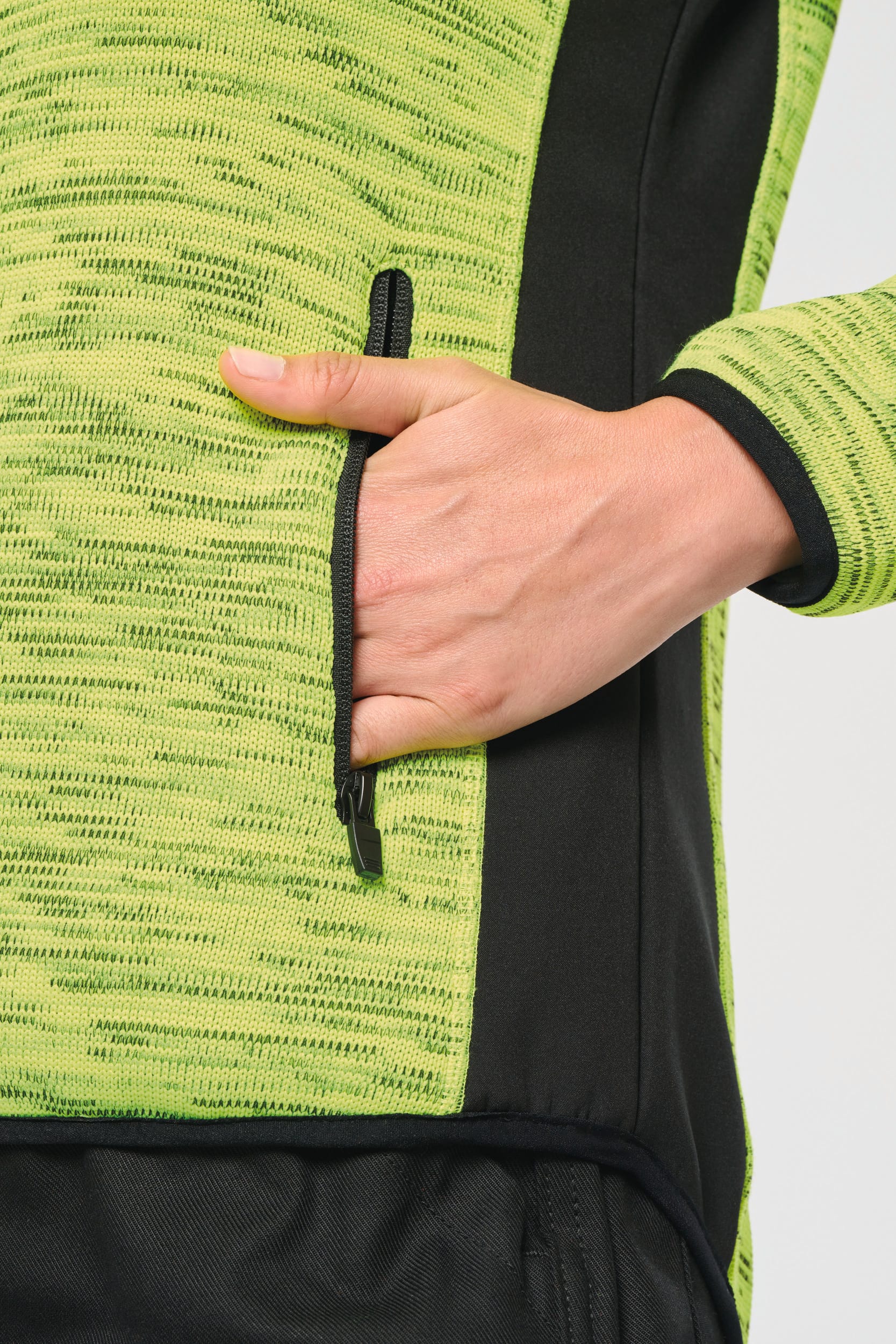 Veste recyclée en polytricot femme - Image 8