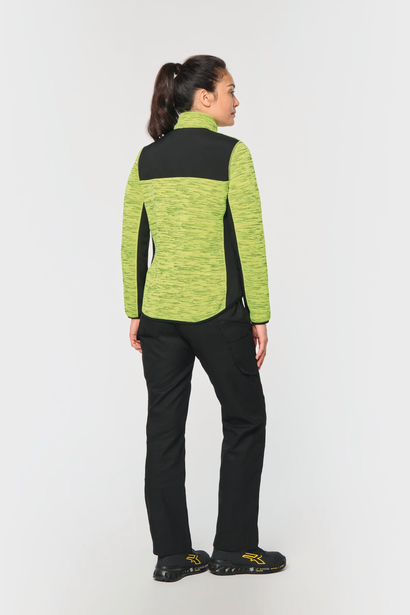 Gerecycled damesjasje in polytricot