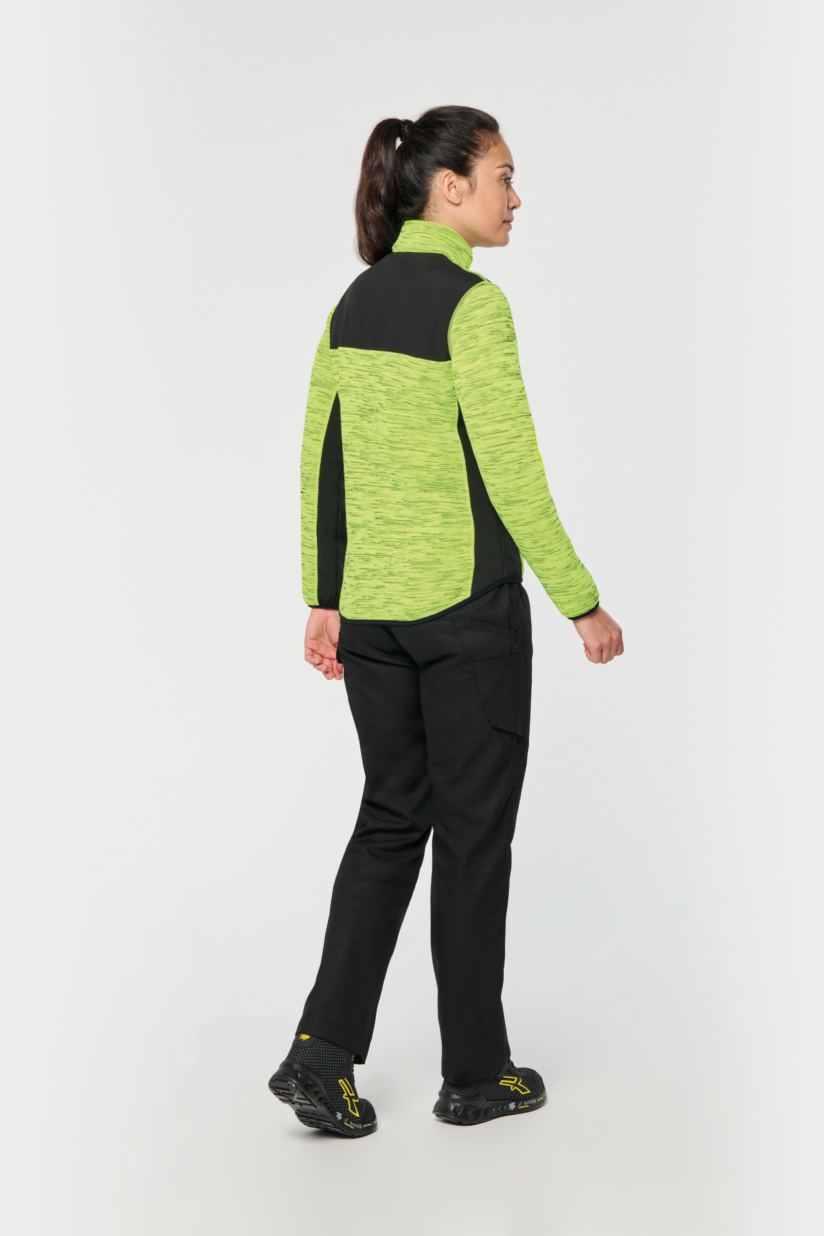 Gerecycled damesjasje in polytricot