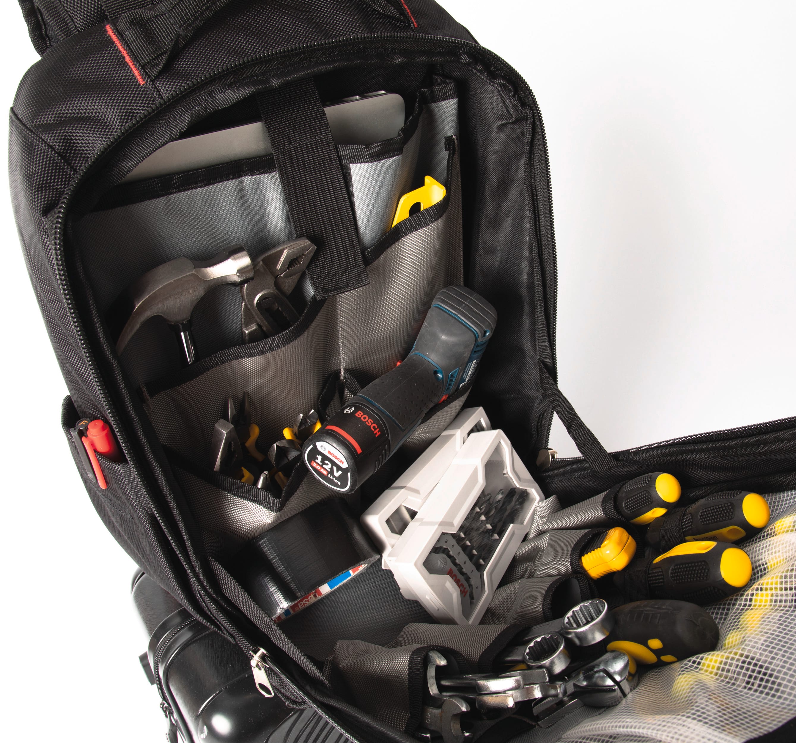 Mochila para ferramentas e computador portátil