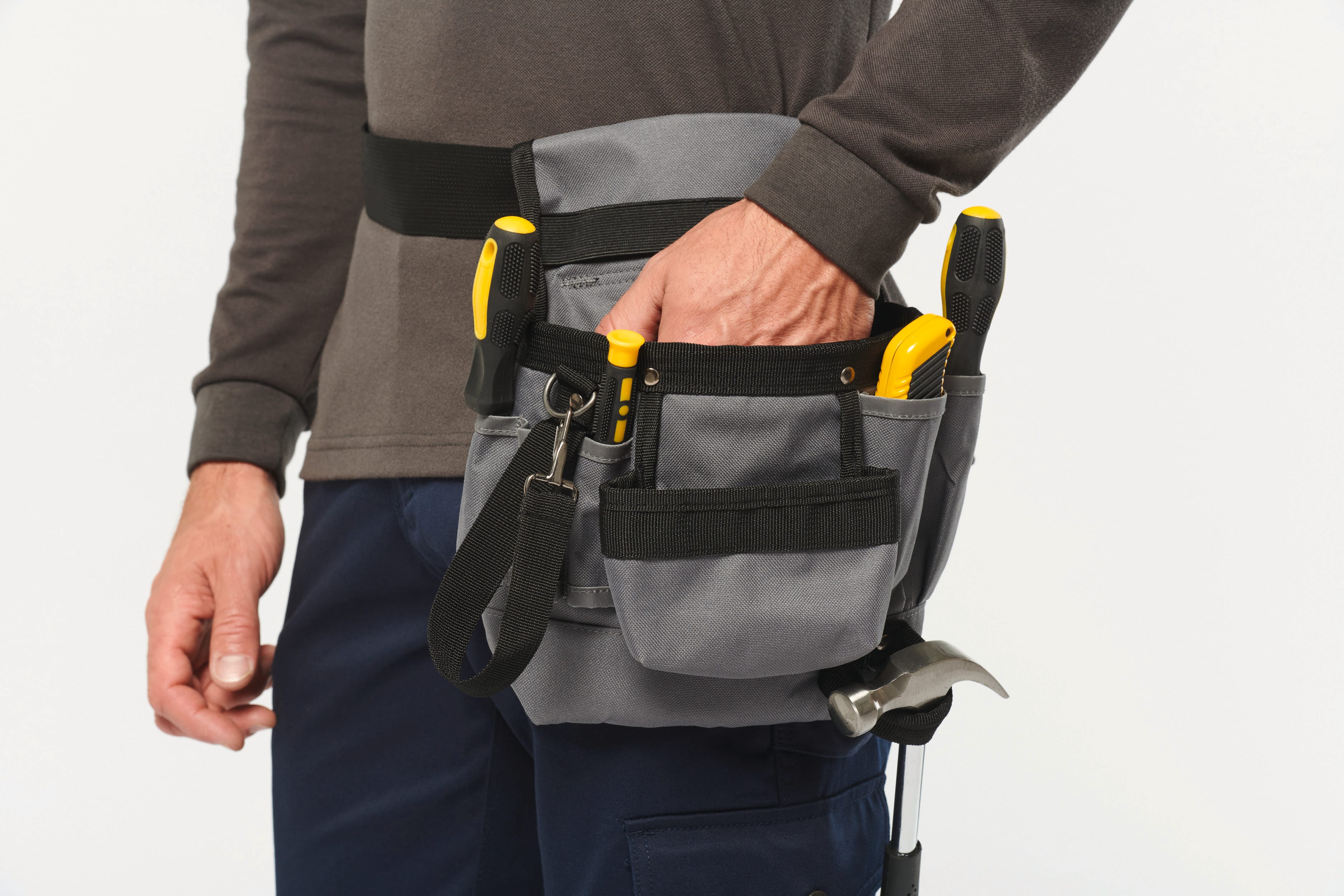 Bolsa porta-ferramentas com cinto