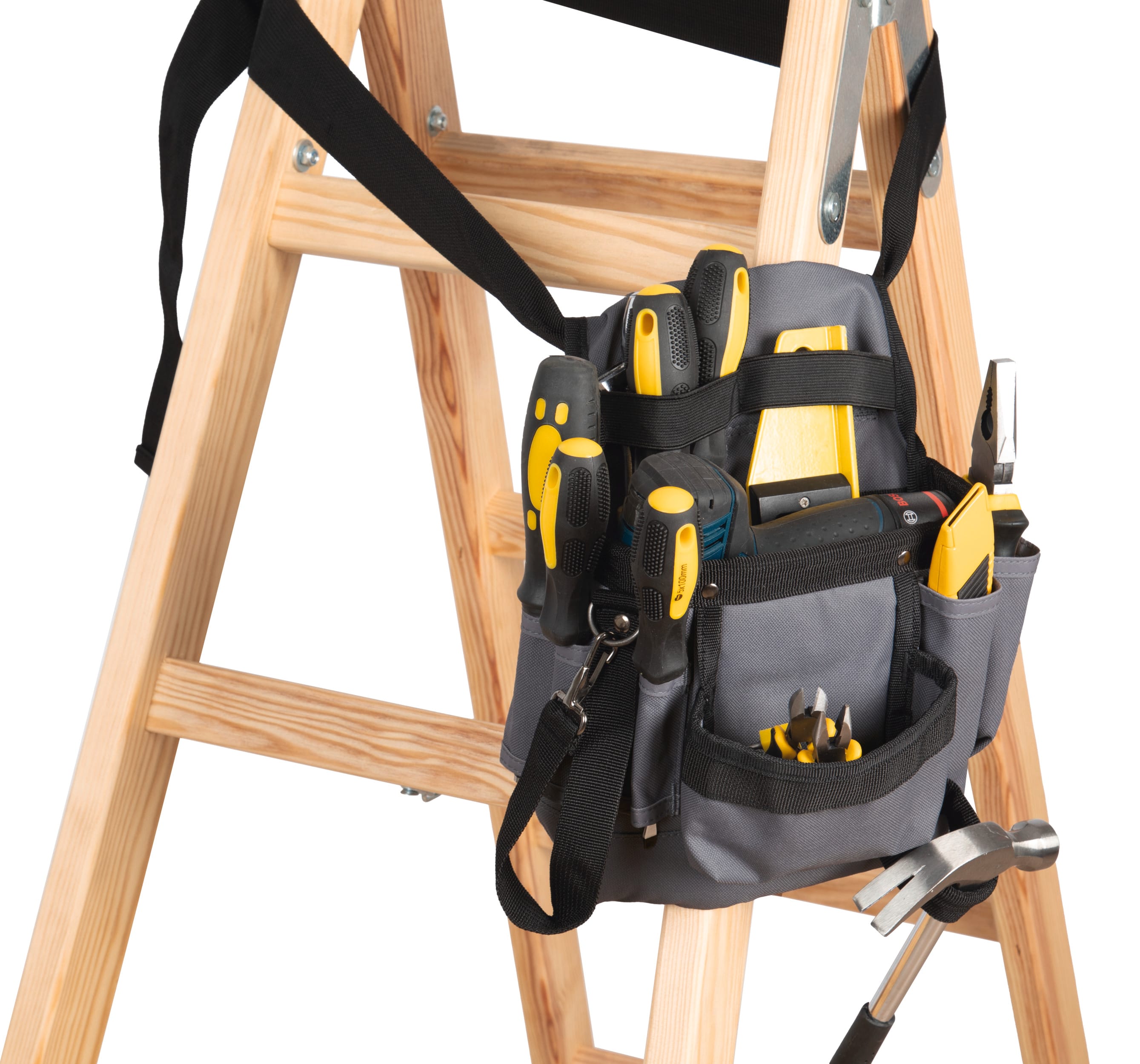 Bolsa porta-ferramentas com cinto