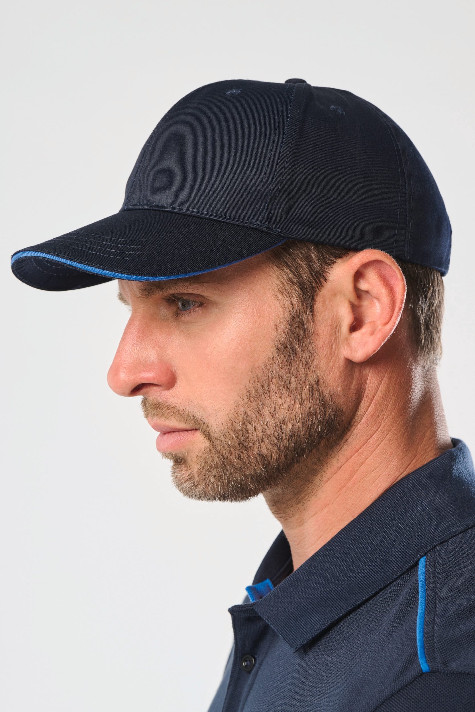 Casquette sandwich contrasté 6 panneaux - Image 3