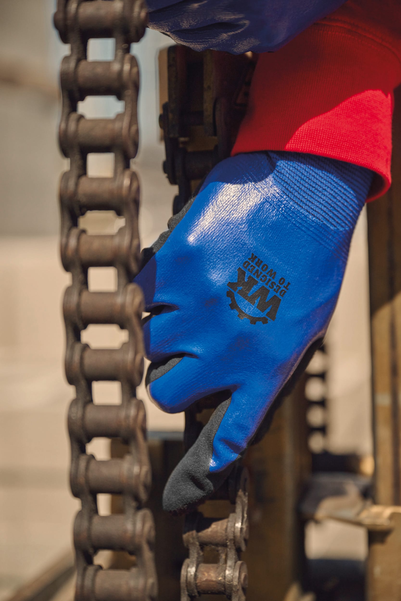 Luvas de manutenção para meios húmidos