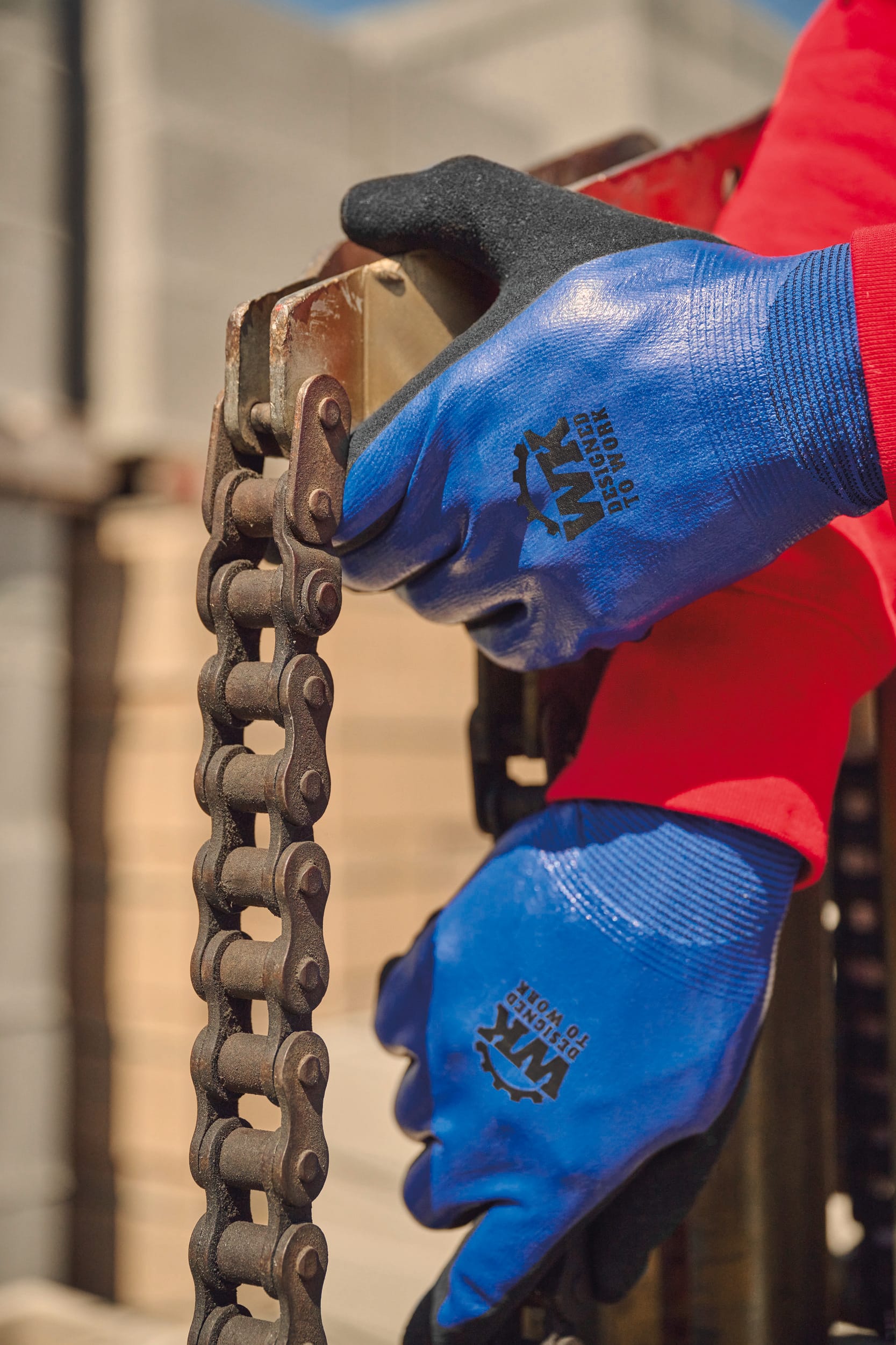 Luvas de manutenção para meios húmidos