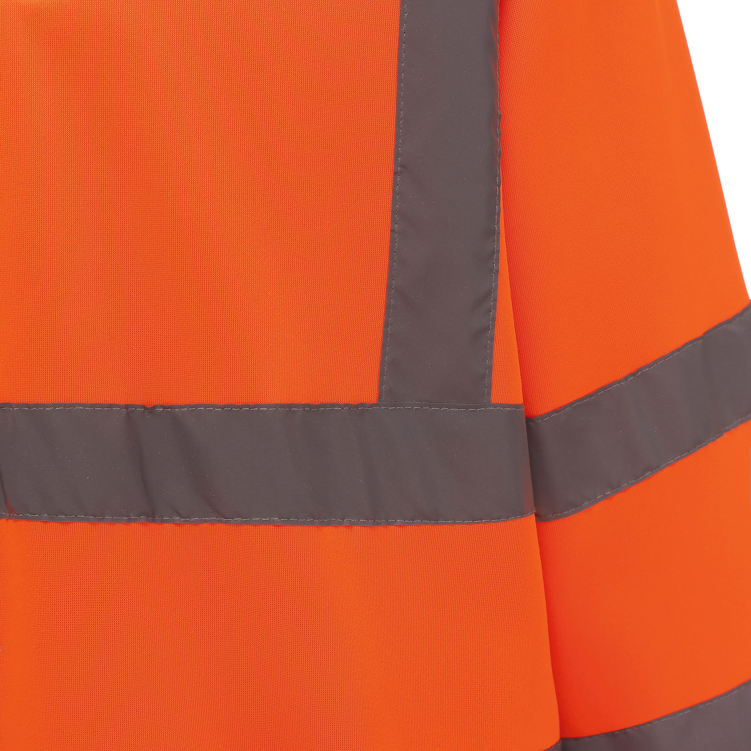 Sweat-shirt 1/4 zip haute visibilité - Image 3